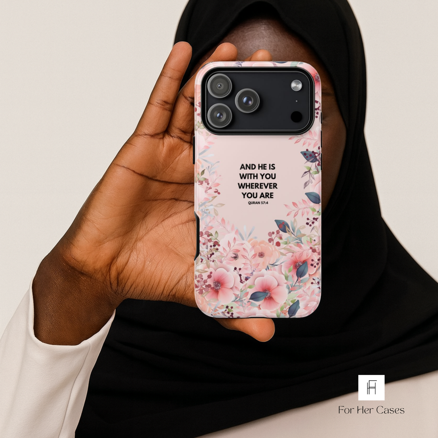 He Is With You | Blooming Reverts Phone Case