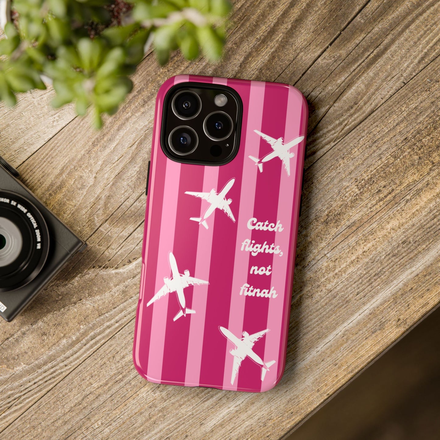 Catch Flights, Not Fitnah | Everyday Muslimah Phone Case