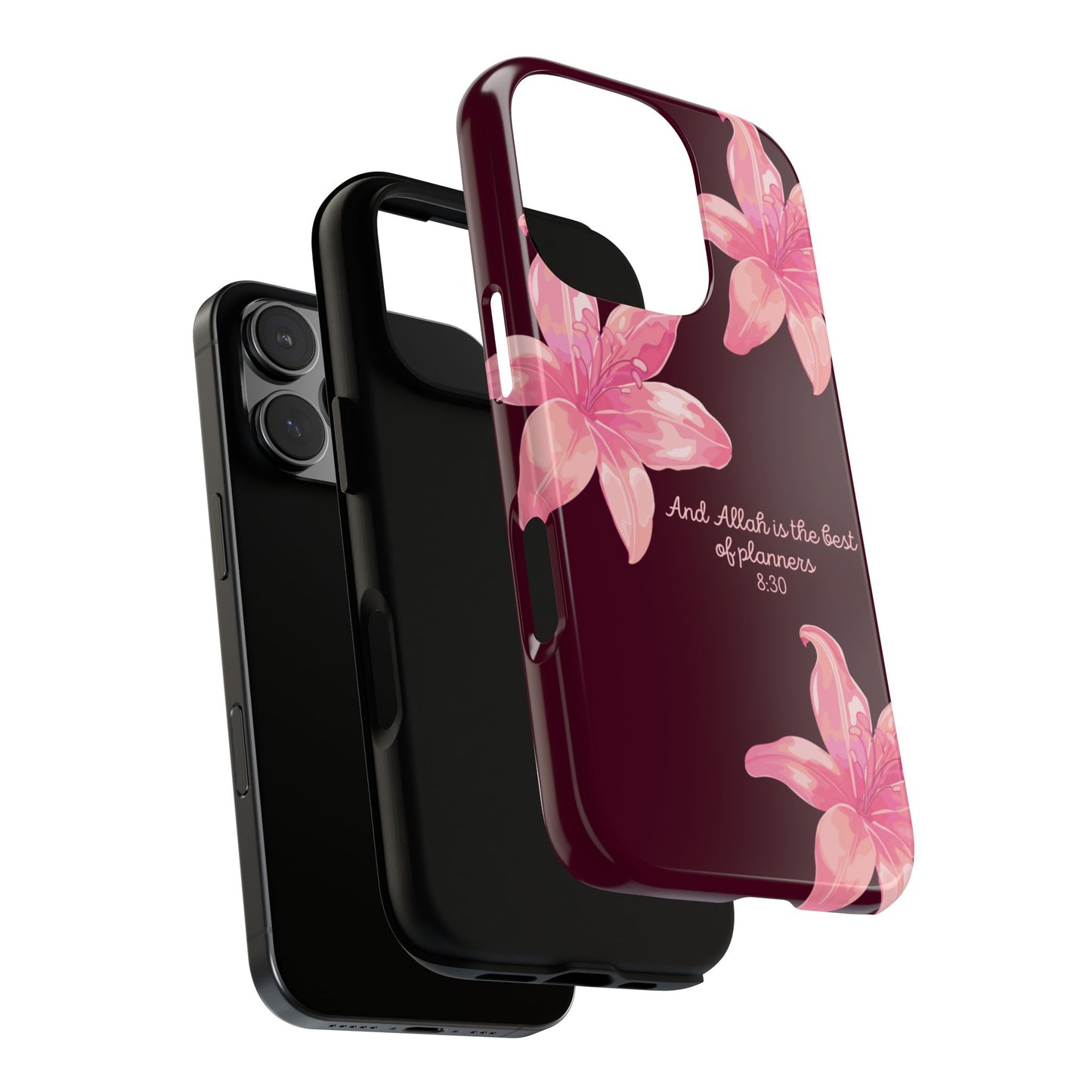 Lily Flower | Verses of Serenity Islamic Phone Case