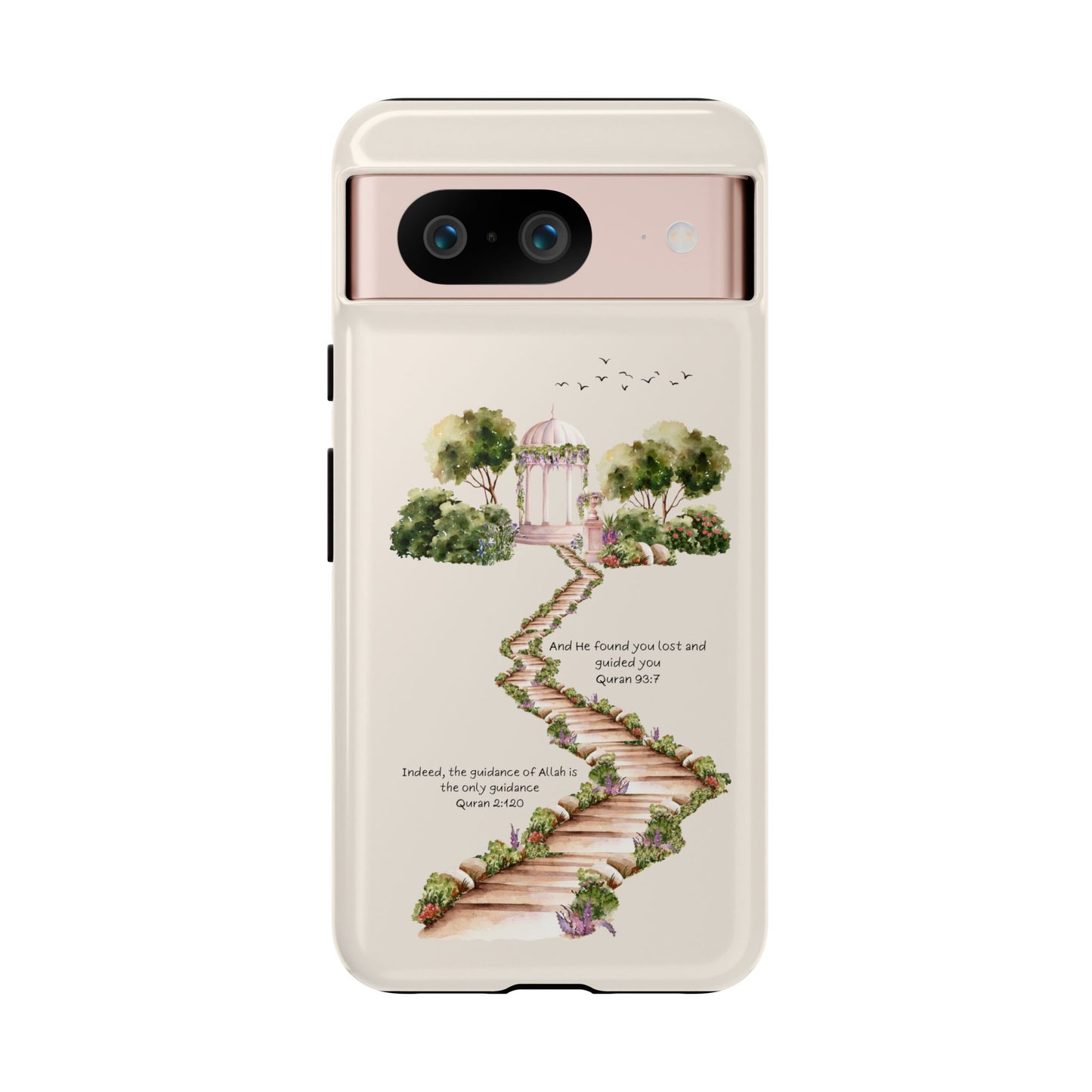 Guided by Allah | Verses of Serenity Islamic Phone Case
