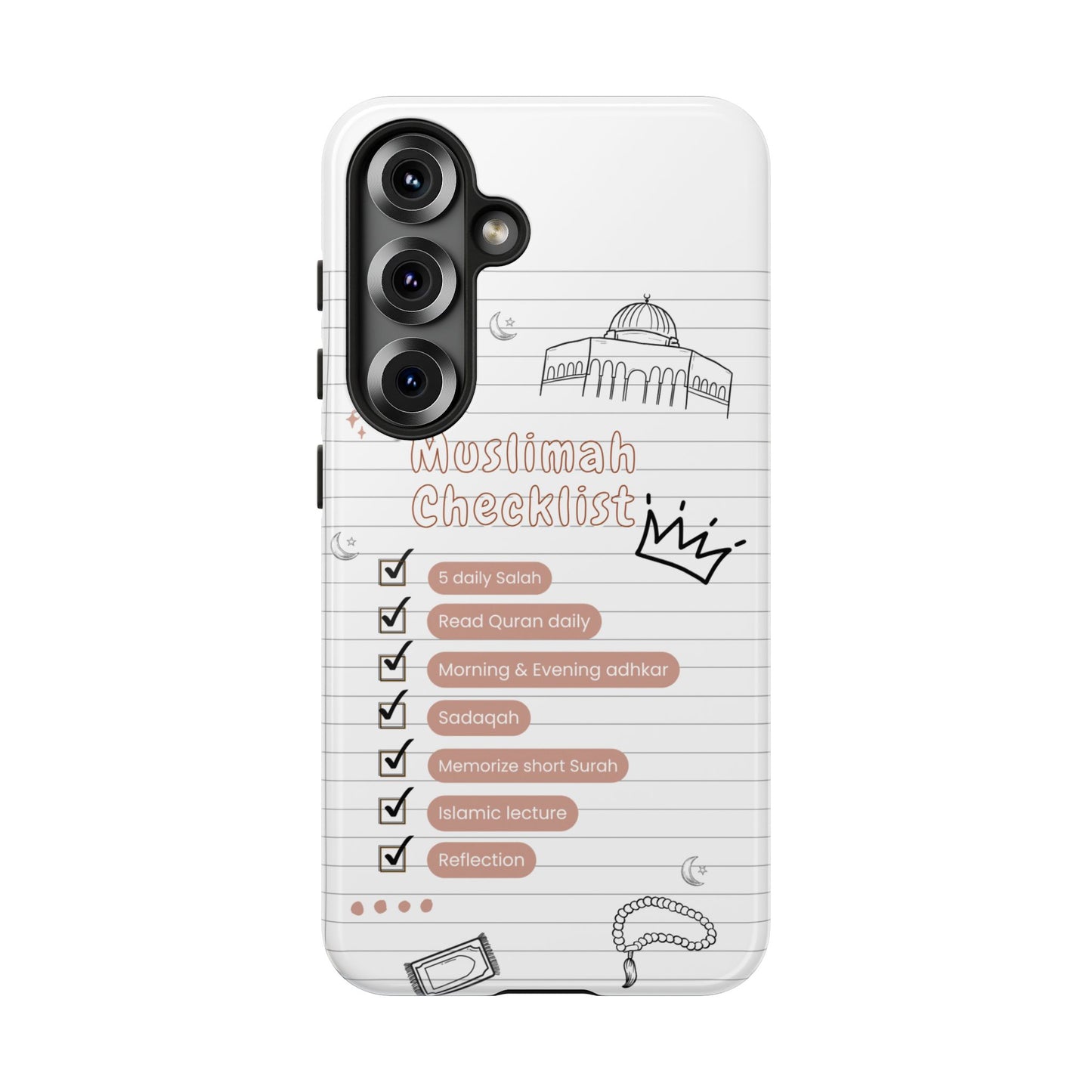 Muslimah Checklist | Everyday Muslimah Phone Case