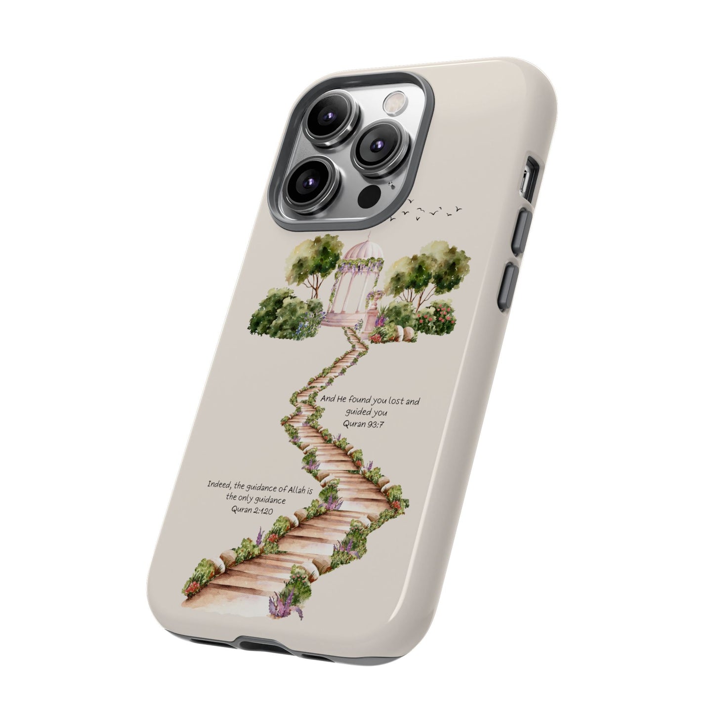Guided by Allah | Verses of Serenity Islamic Phone Case