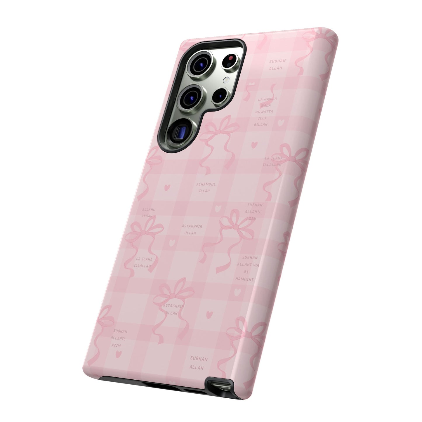 Pink Ribbon Dhikr Islamic Phone Case