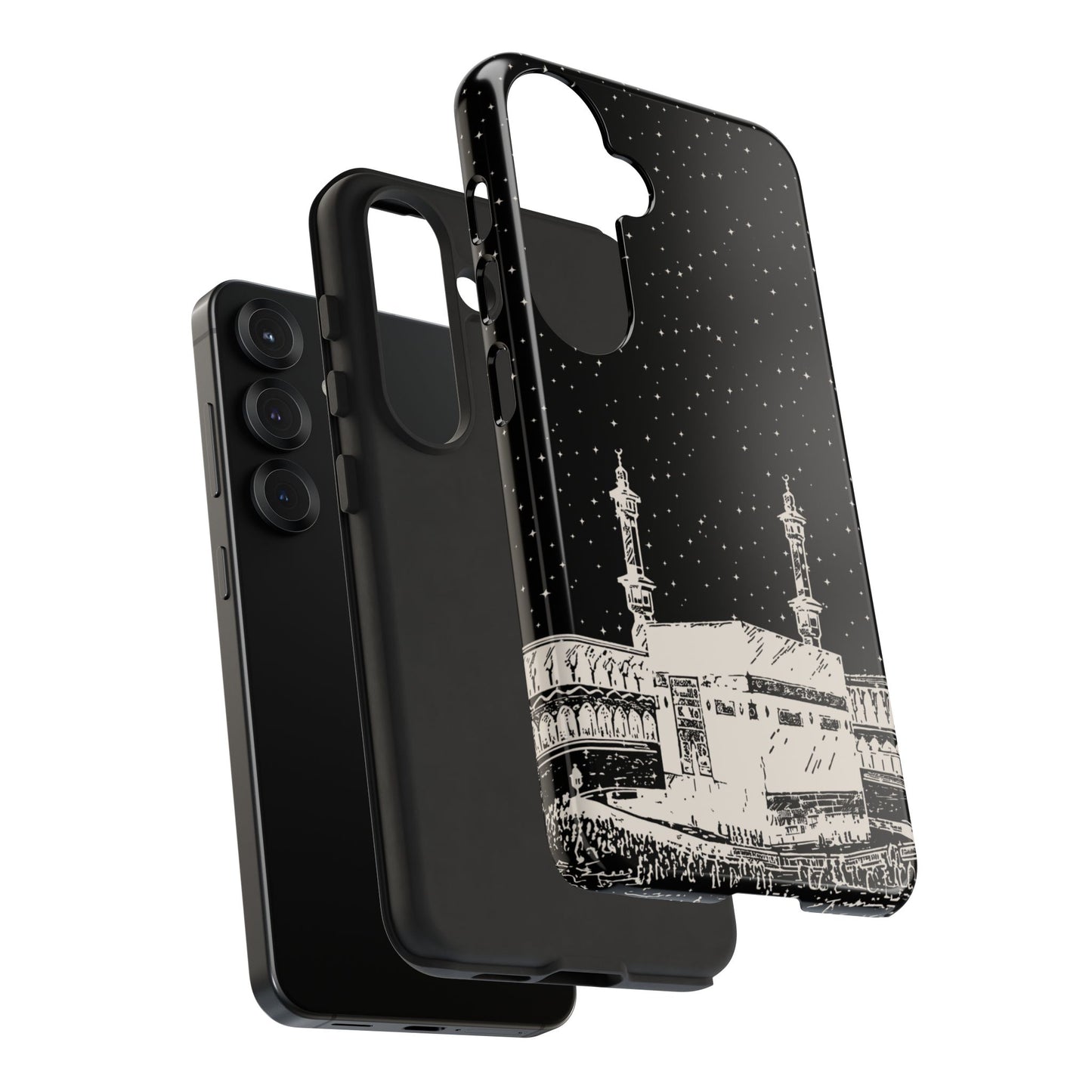 Under the night sky | Kaaba Phone Case