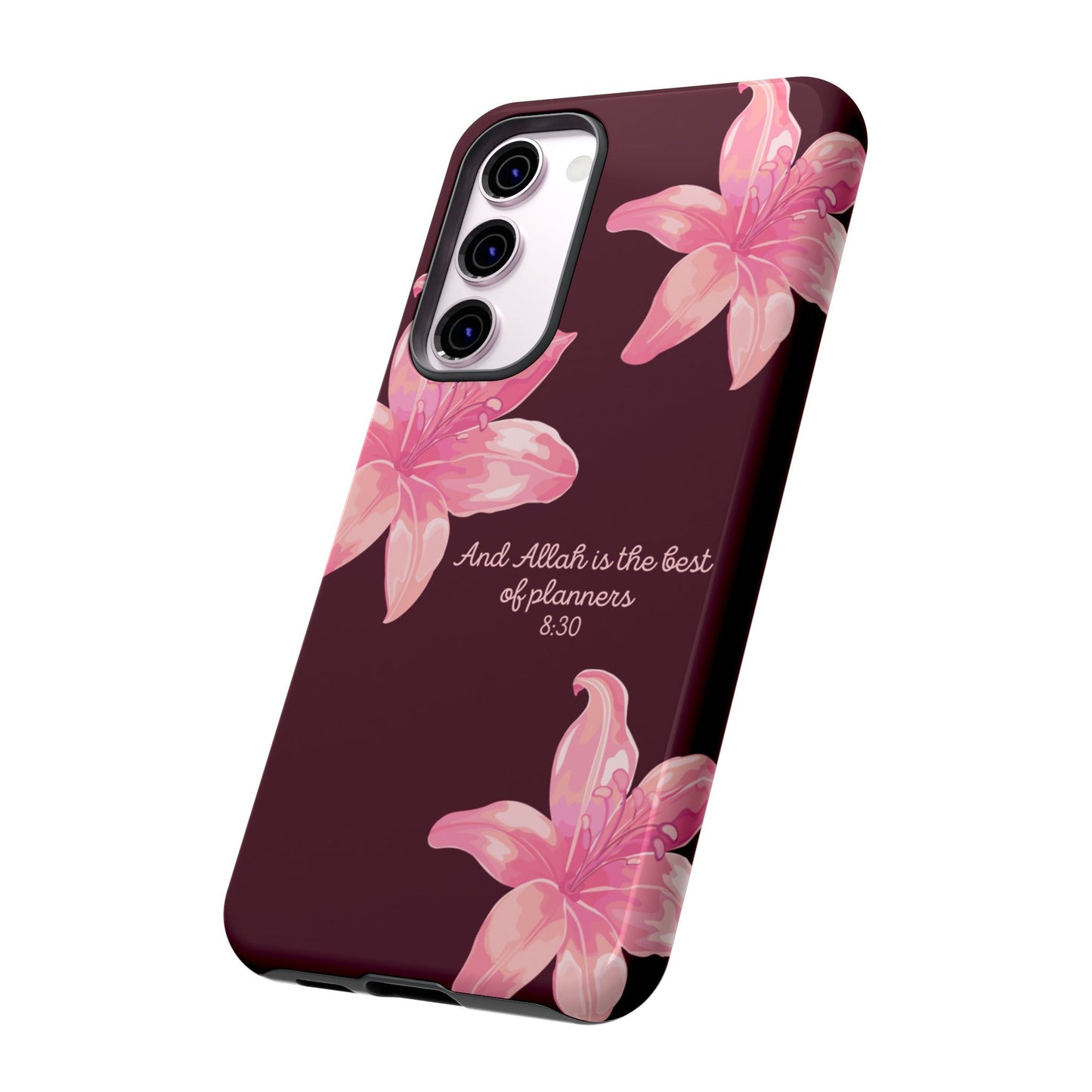 Lily Flower | Verses of Serenity Islamic Phone Case