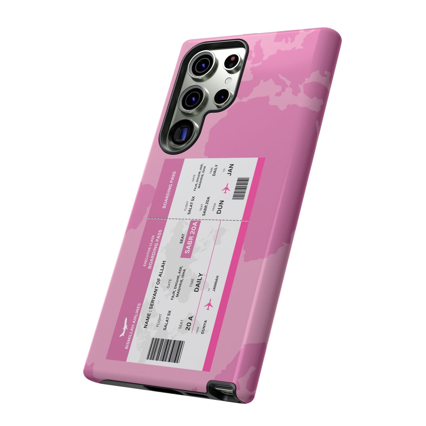 Servant of Allah Boarding Pass | Islamic Phone Case