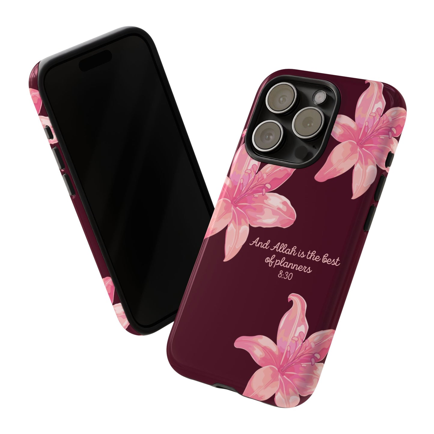 Lily Flower | Verses of Serenity Islamic Phone Case