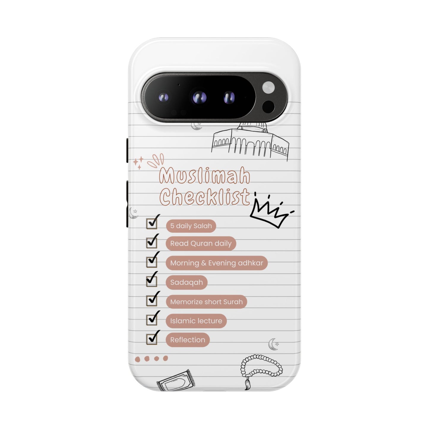 Muslimah Checklist | Everyday Muslimah Phone Case