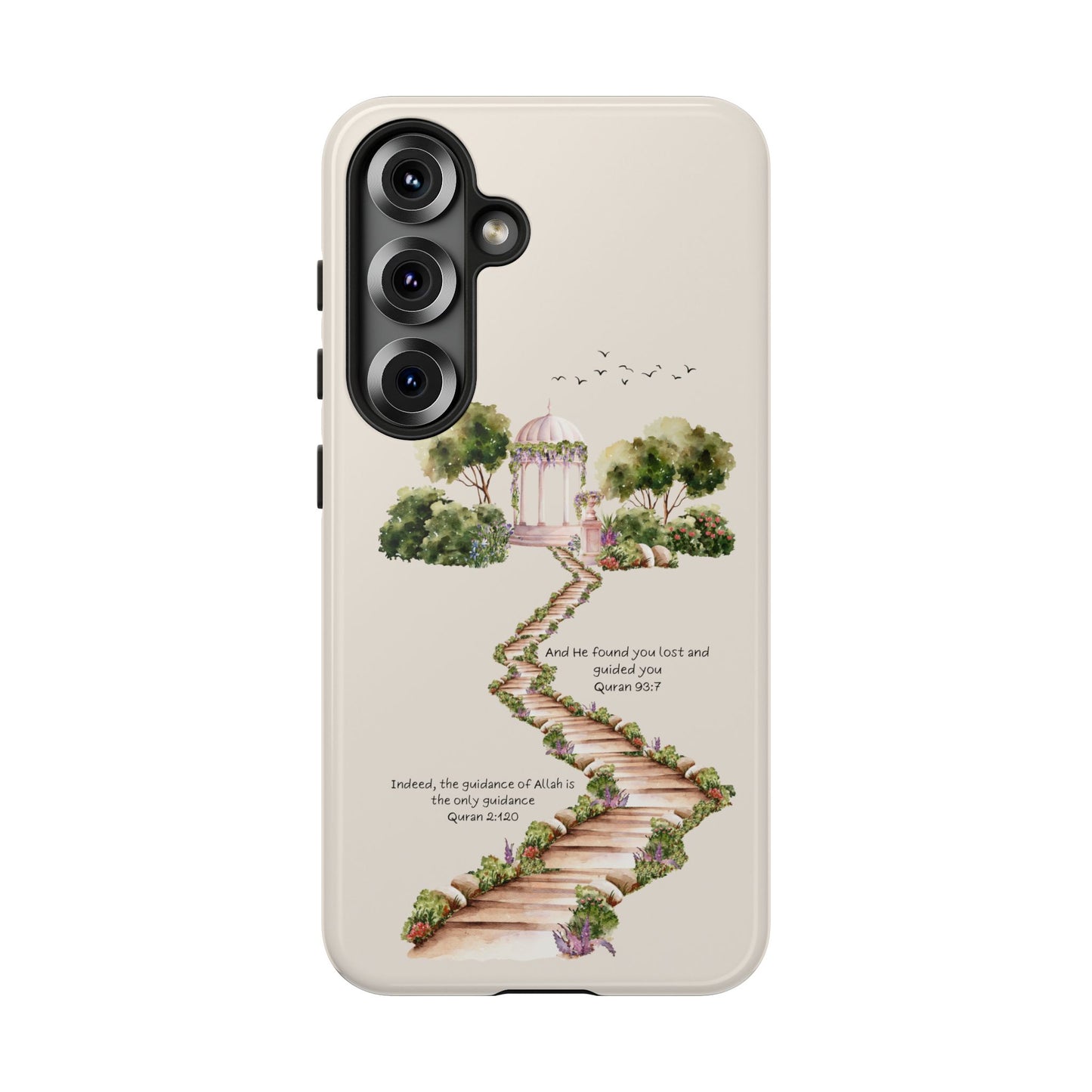 Guided by Allah | Verses of Serenity Islamic Phone Case