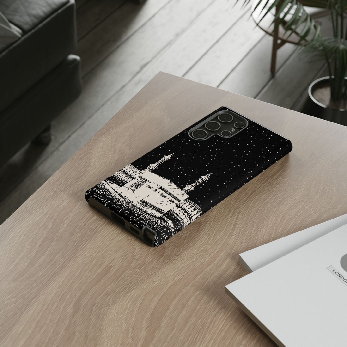 Under the night sky | Kaaba Phone Case