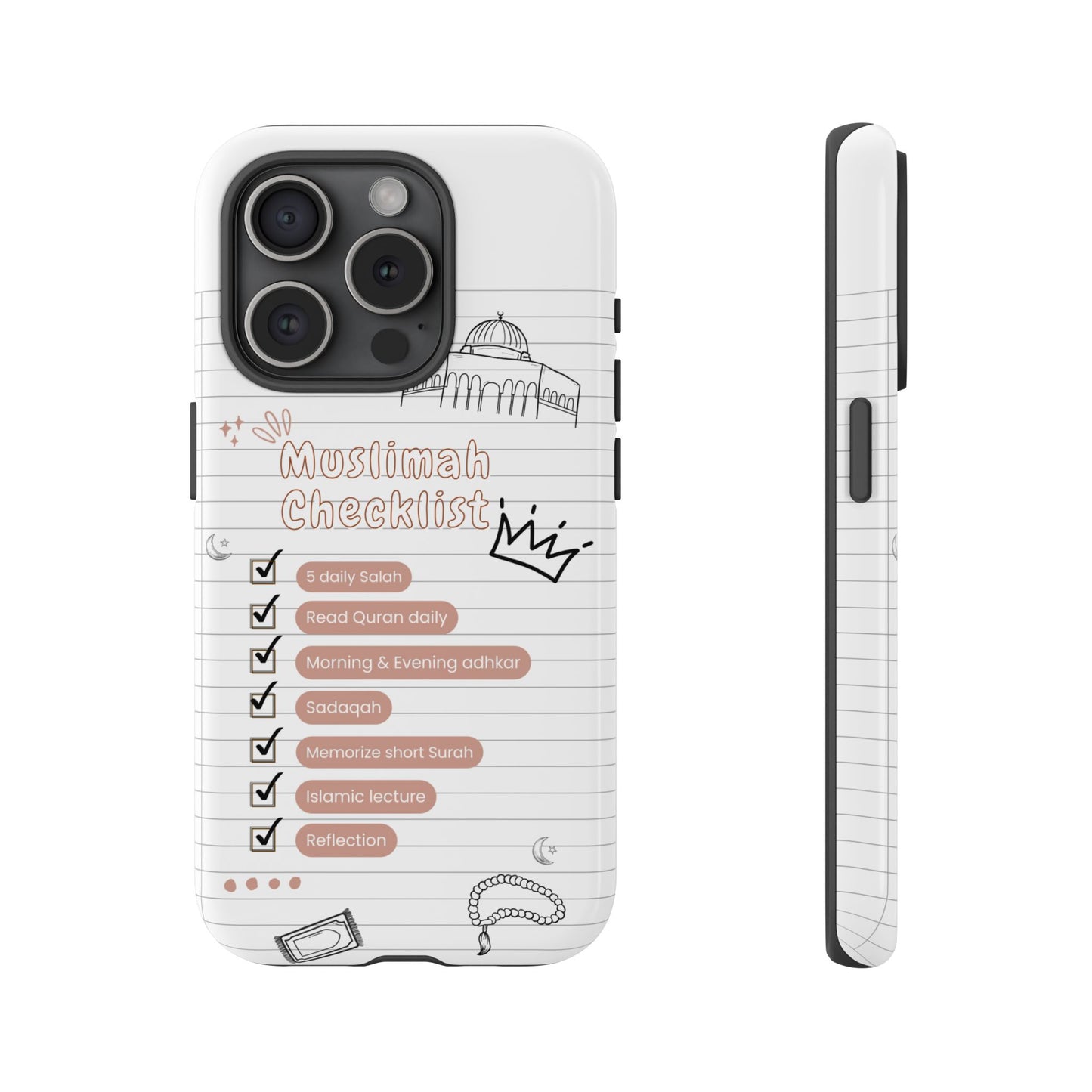 Muslimah Checklist | Everyday Muslimah Phone Case