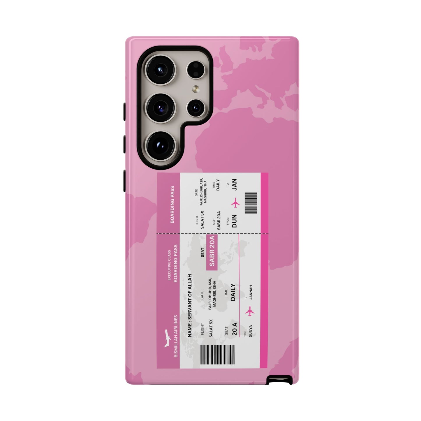 Servant of Allah Boarding Pass | Islamic Phone Case