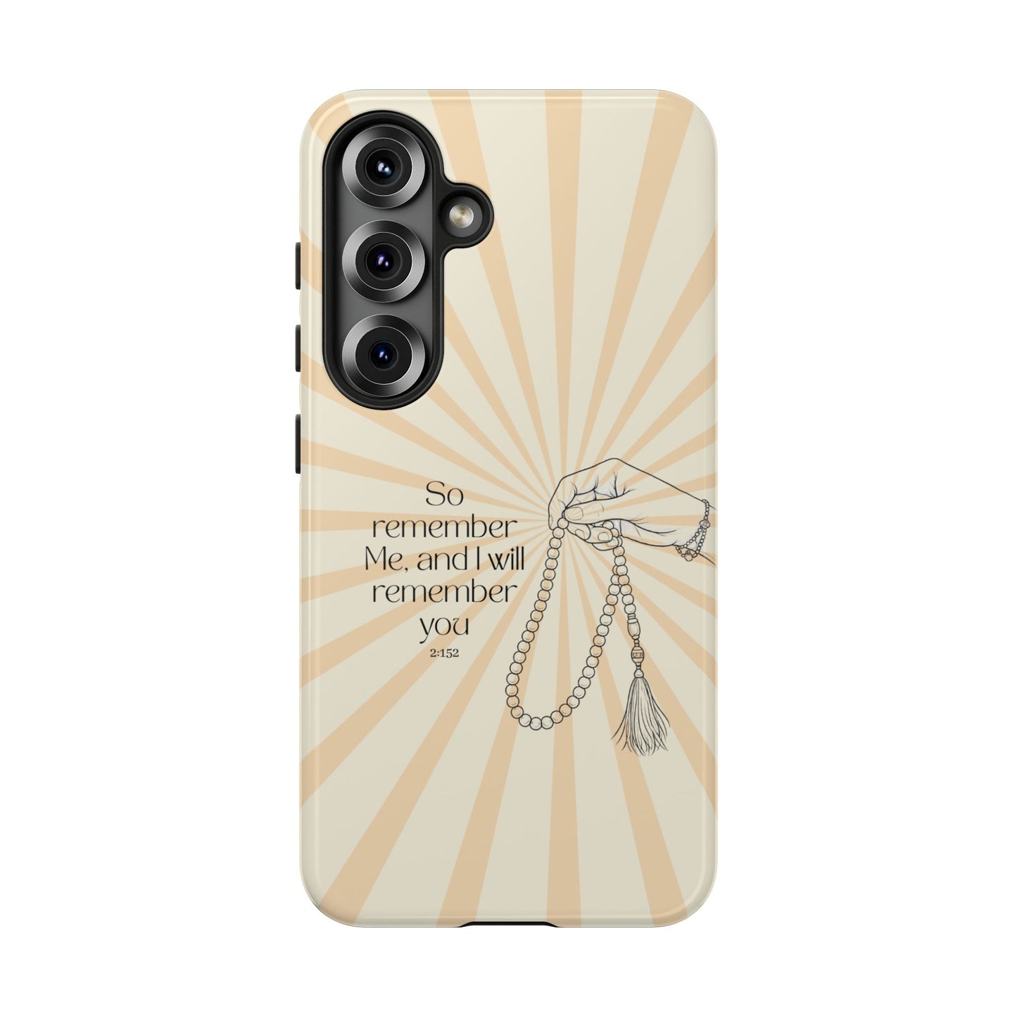 “So Remember Me” Quran Verse Islamic Phone Case