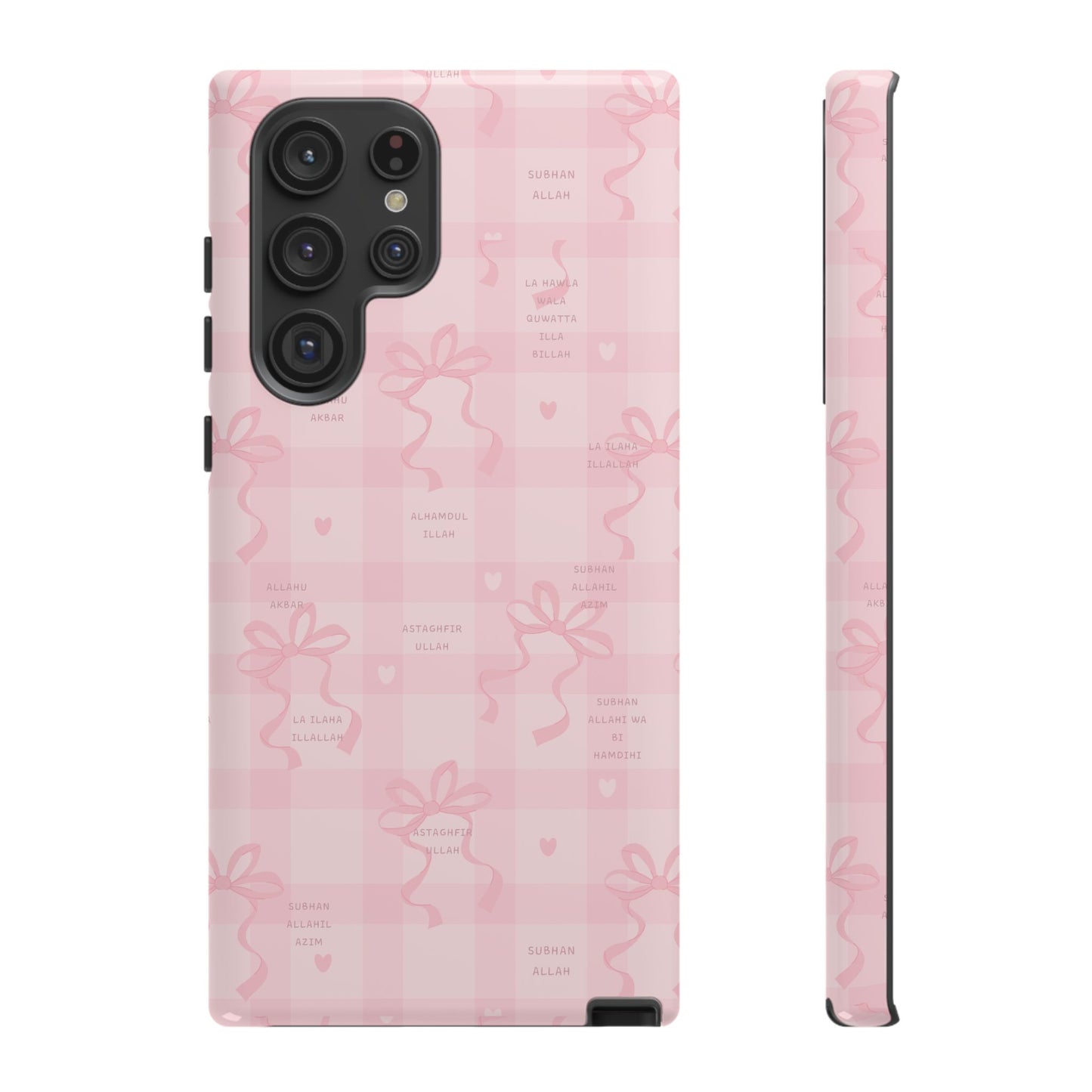Pink Ribbon Dhikr Islamic Phone Case