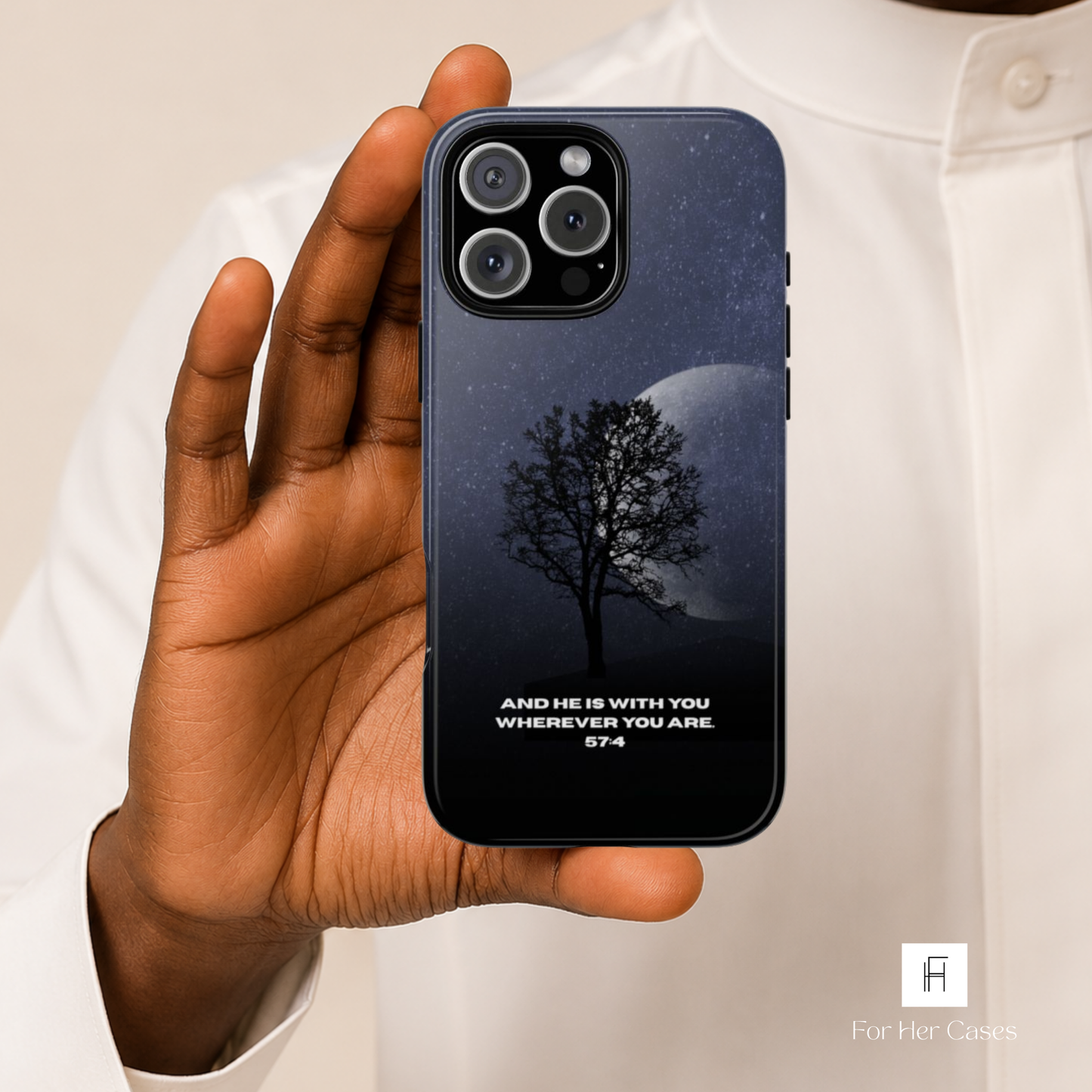 And He is with you | Islamic Phone Case - Father’s Day Collection