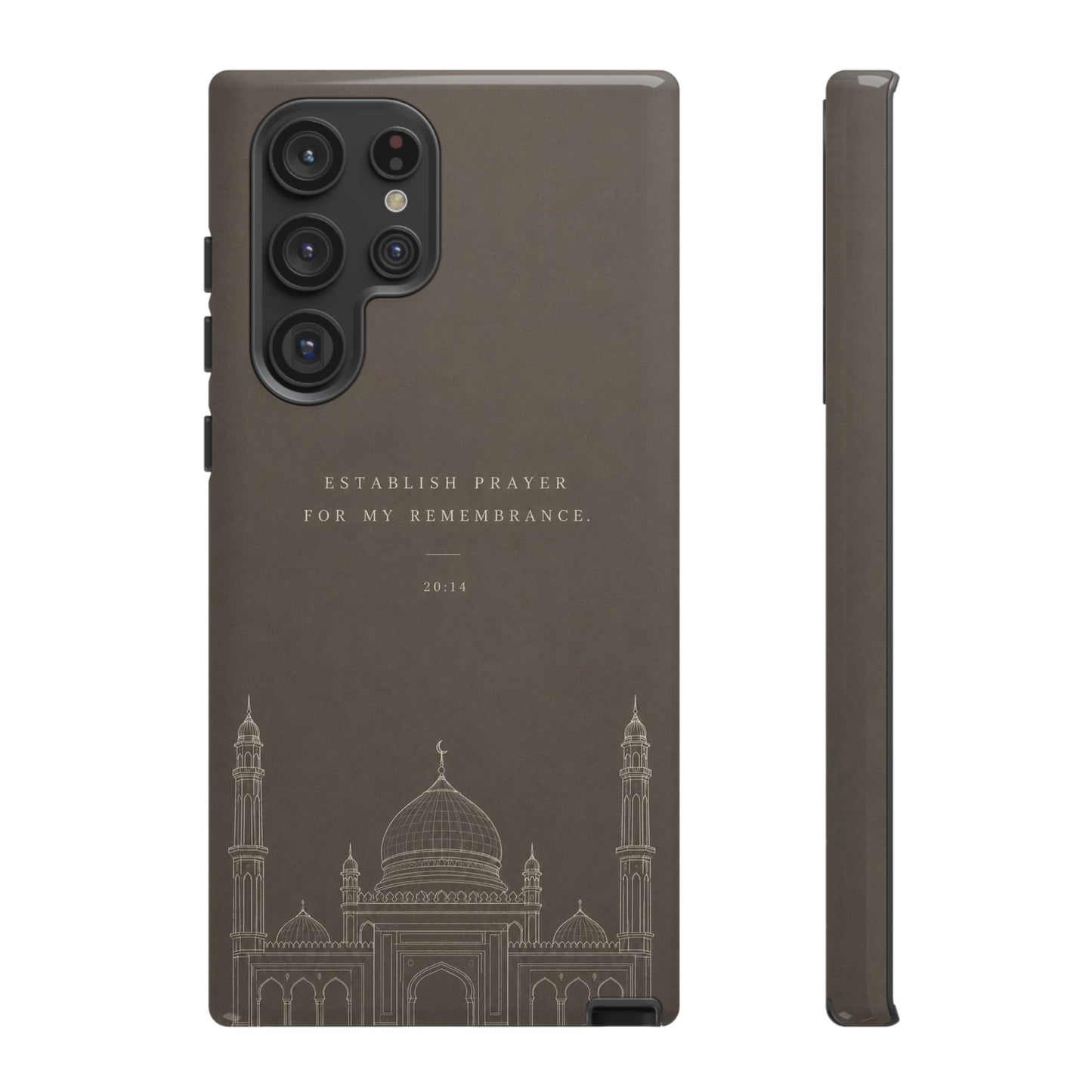Establish Prayer Quran Verse Phone Case | Father’s Day Collection