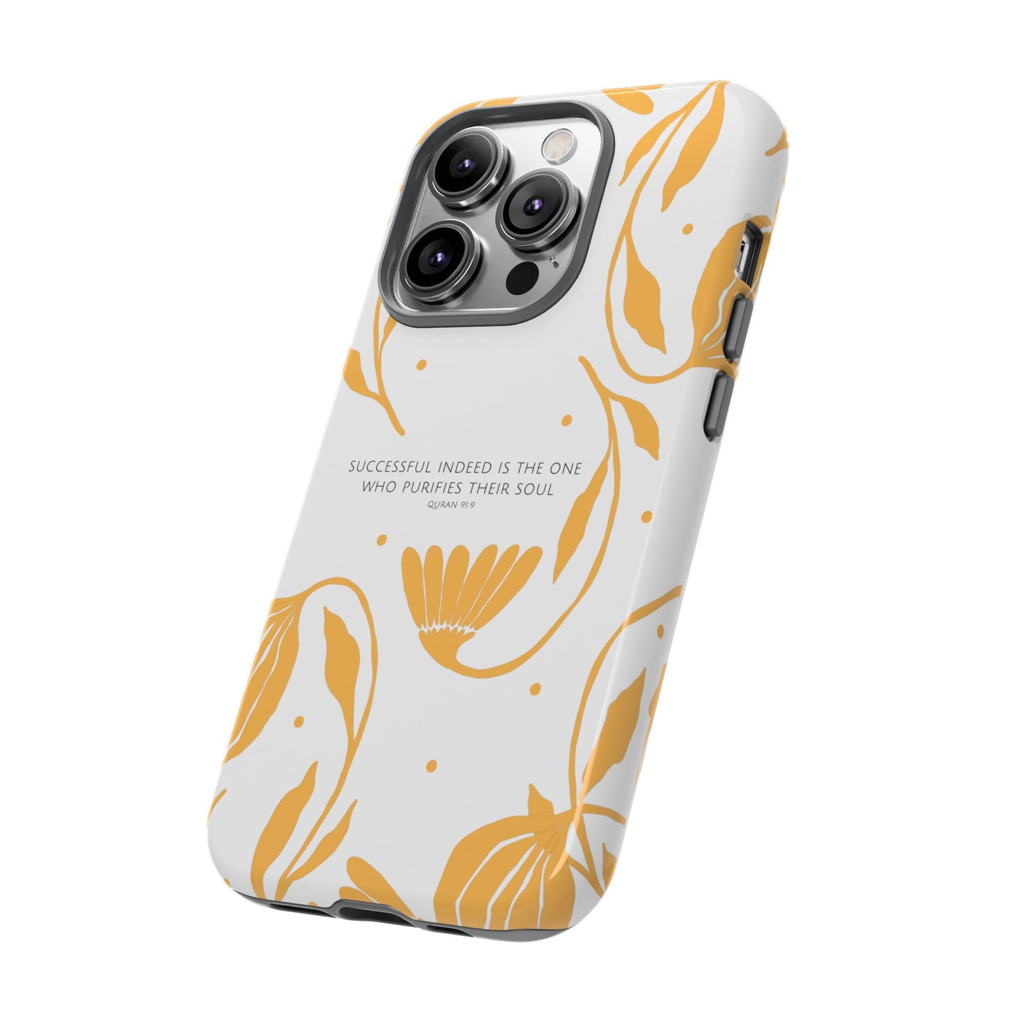 Purified Soul Phone Case | Verses of Serenity Islamic Phone Case