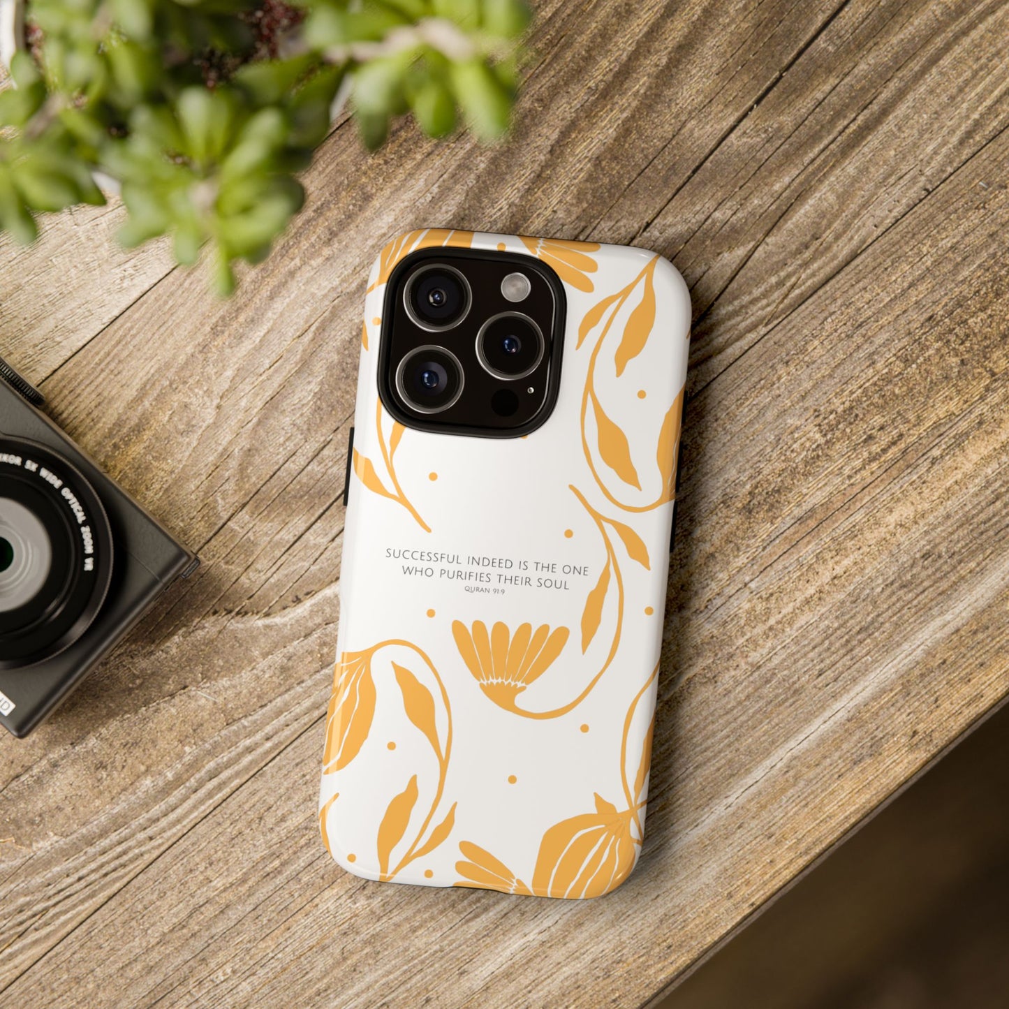 Purified Soul Phone Case | Verses of Serenity Islamic Phone Case