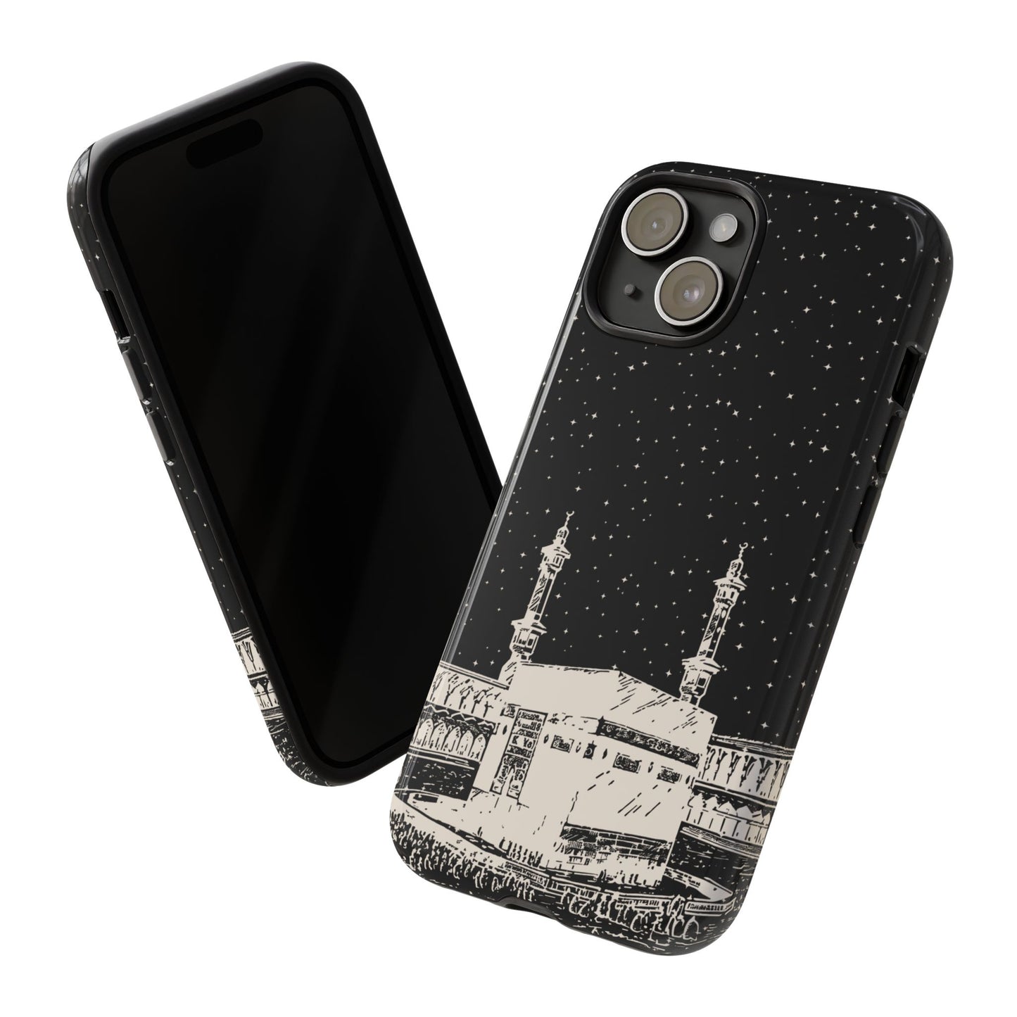 Under the night sky | Kaaba Phone Case