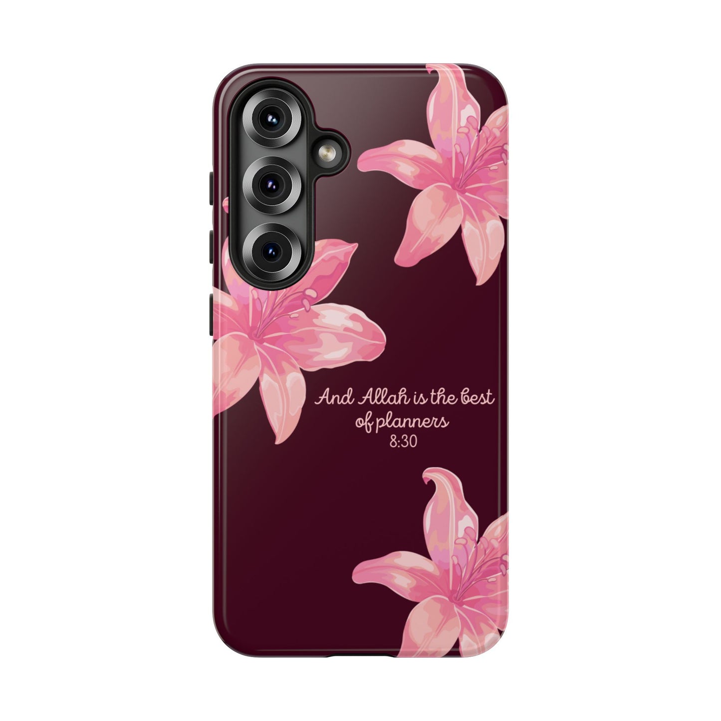 Lily Flower | Verses of Serenity Islamic Phone Case