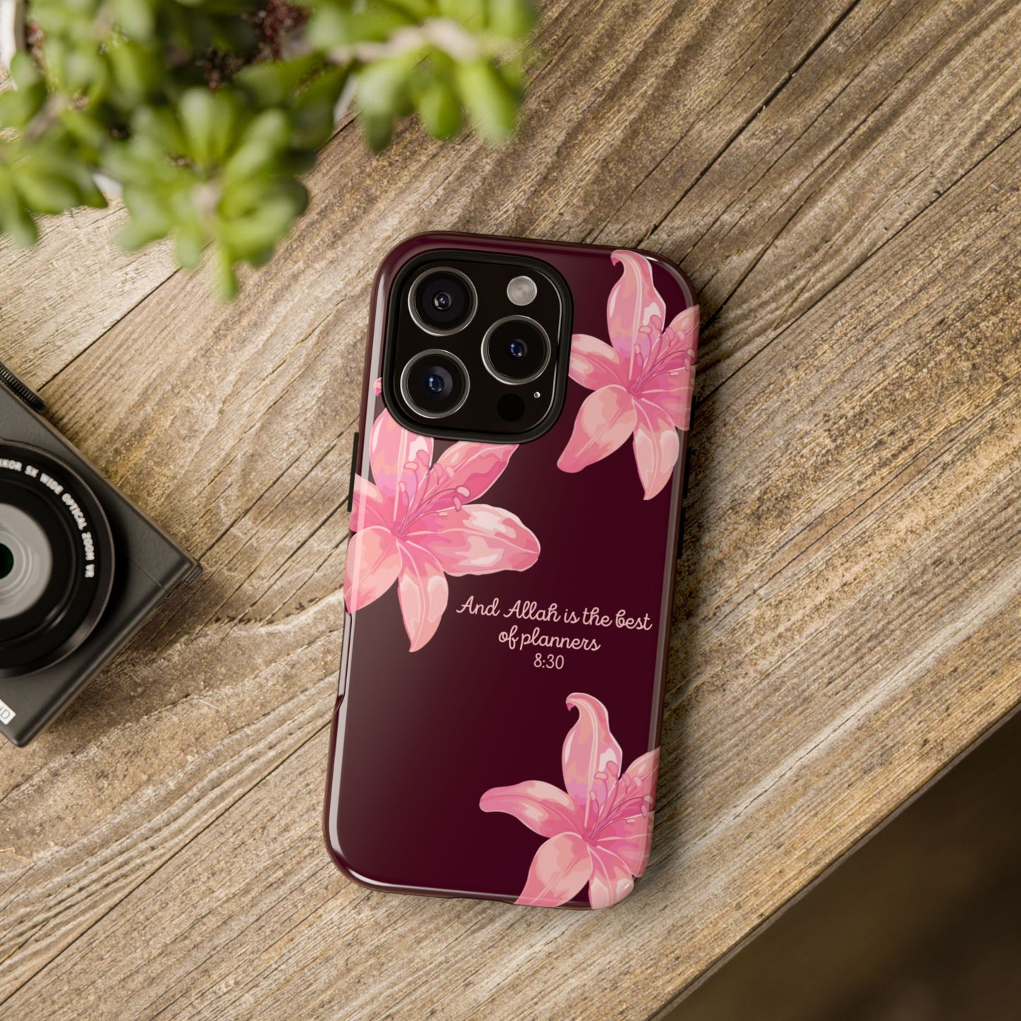 Lily Flower | Verses of Serenity Islamic Phone Case