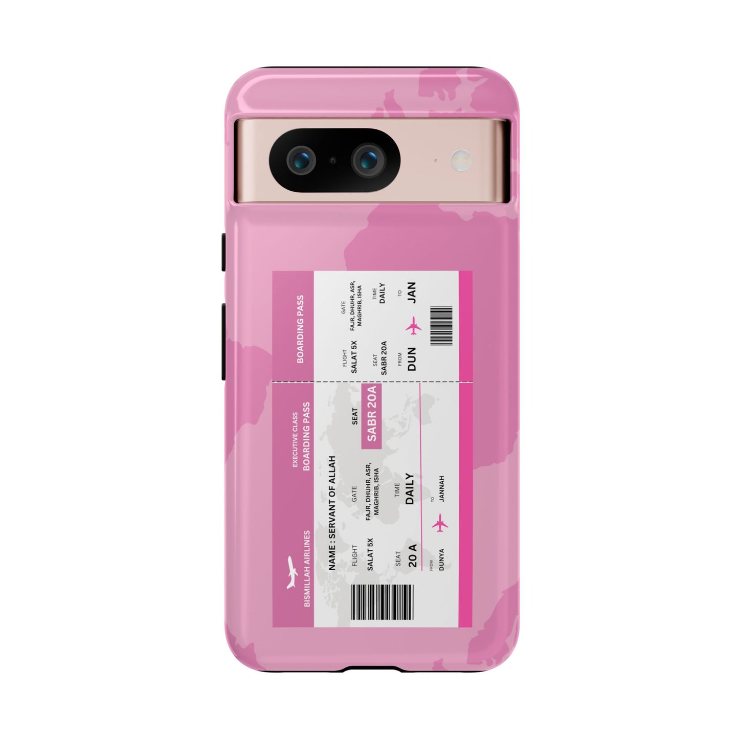 Servant of Allah Boarding Pass | Islamic Phone Case