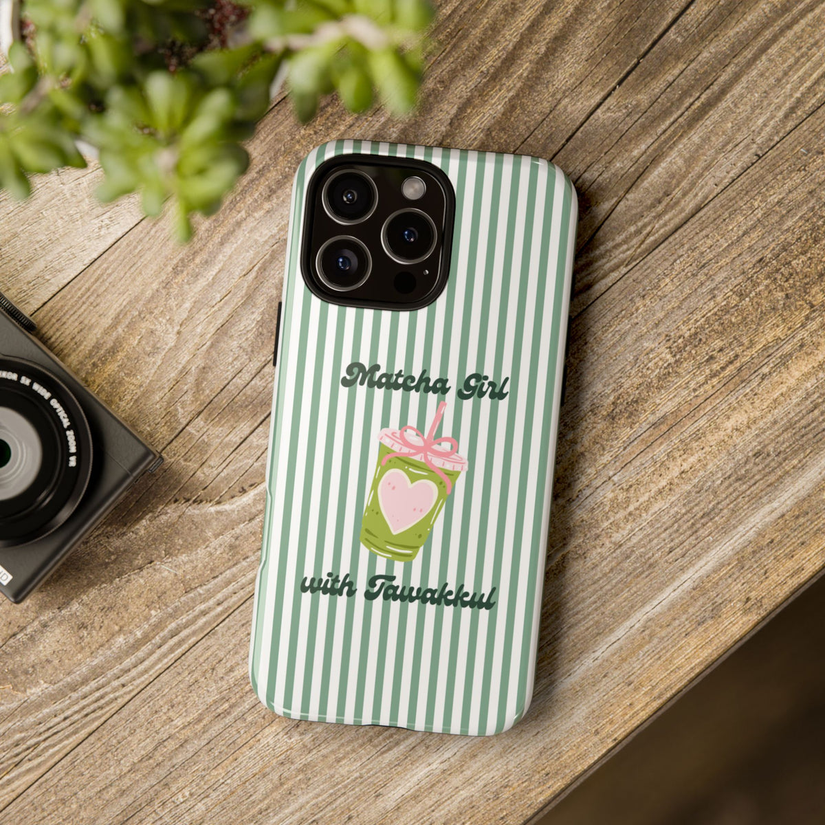 Matcha Girl Islamic Phone Case