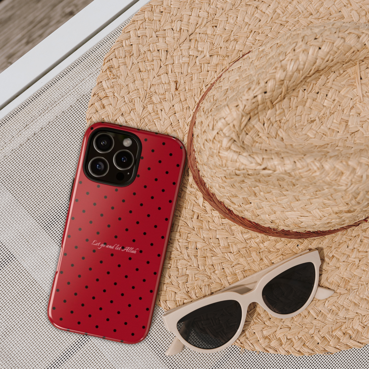 Let Go and Let Allah Islamic Phone Case