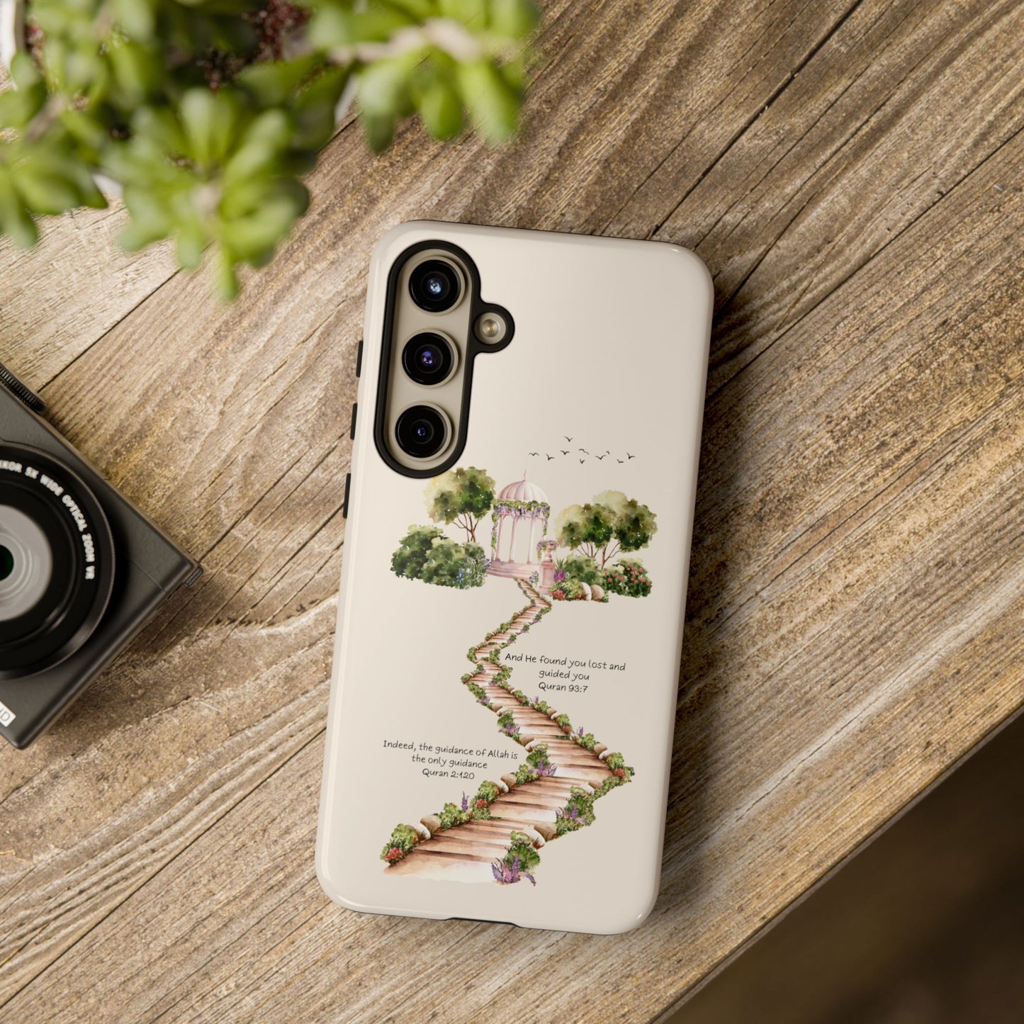 Guided by Allah | Verses of Serenity Islamic Phone Case