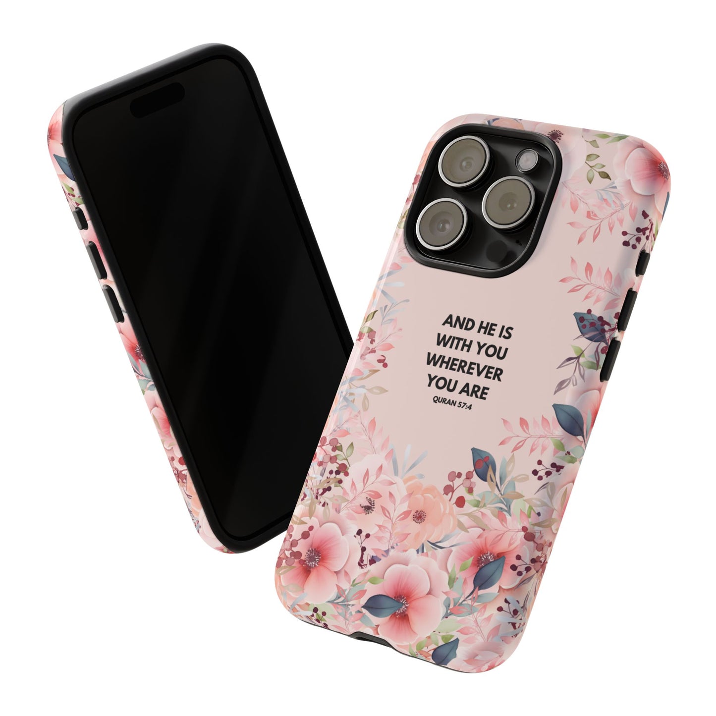 He Is With You | Blooming Reverts Phone Case