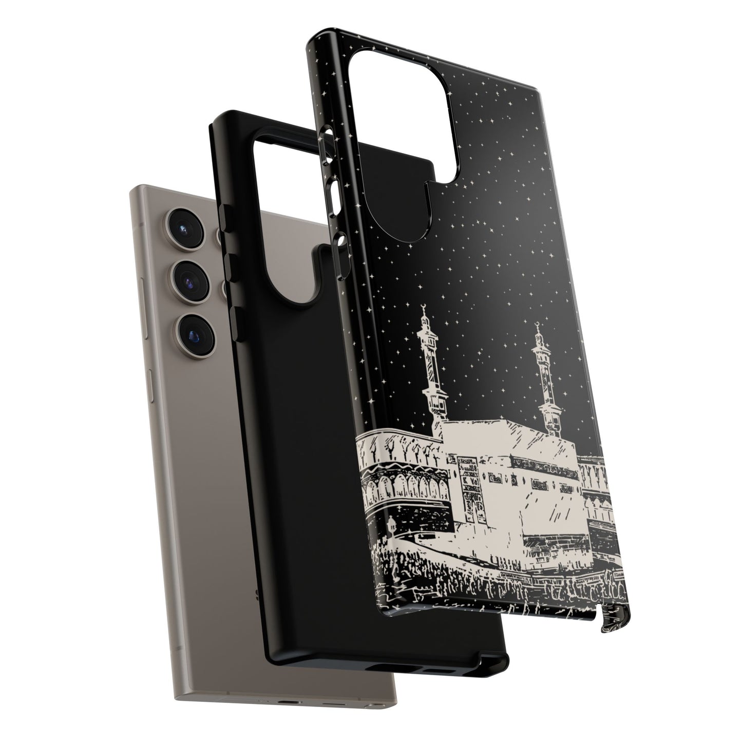 Under the night sky | Kaaba Phone Case