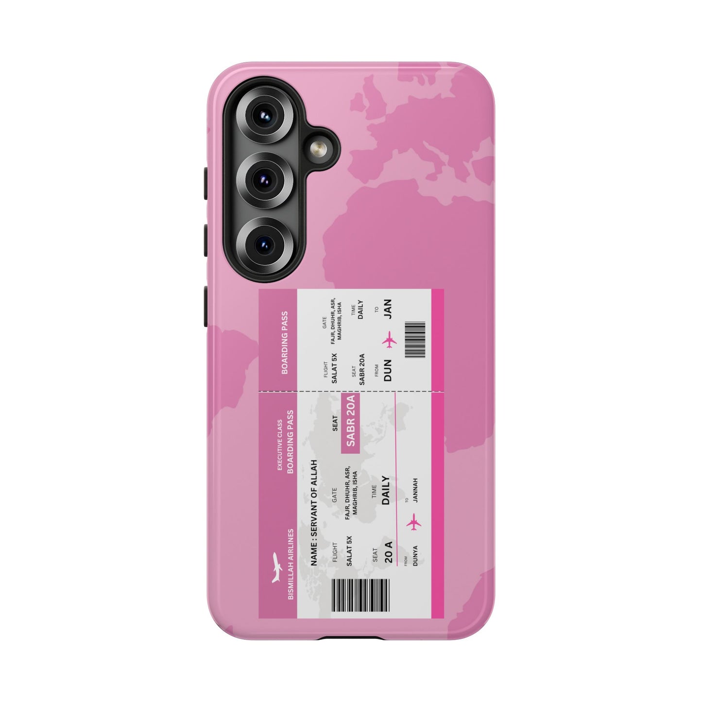Servant of Allah Boarding Pass | Islamic Phone Case