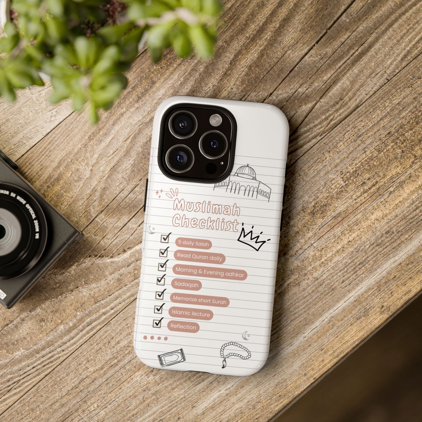 Muslimah Checklist | Everyday Muslimah Phone Case