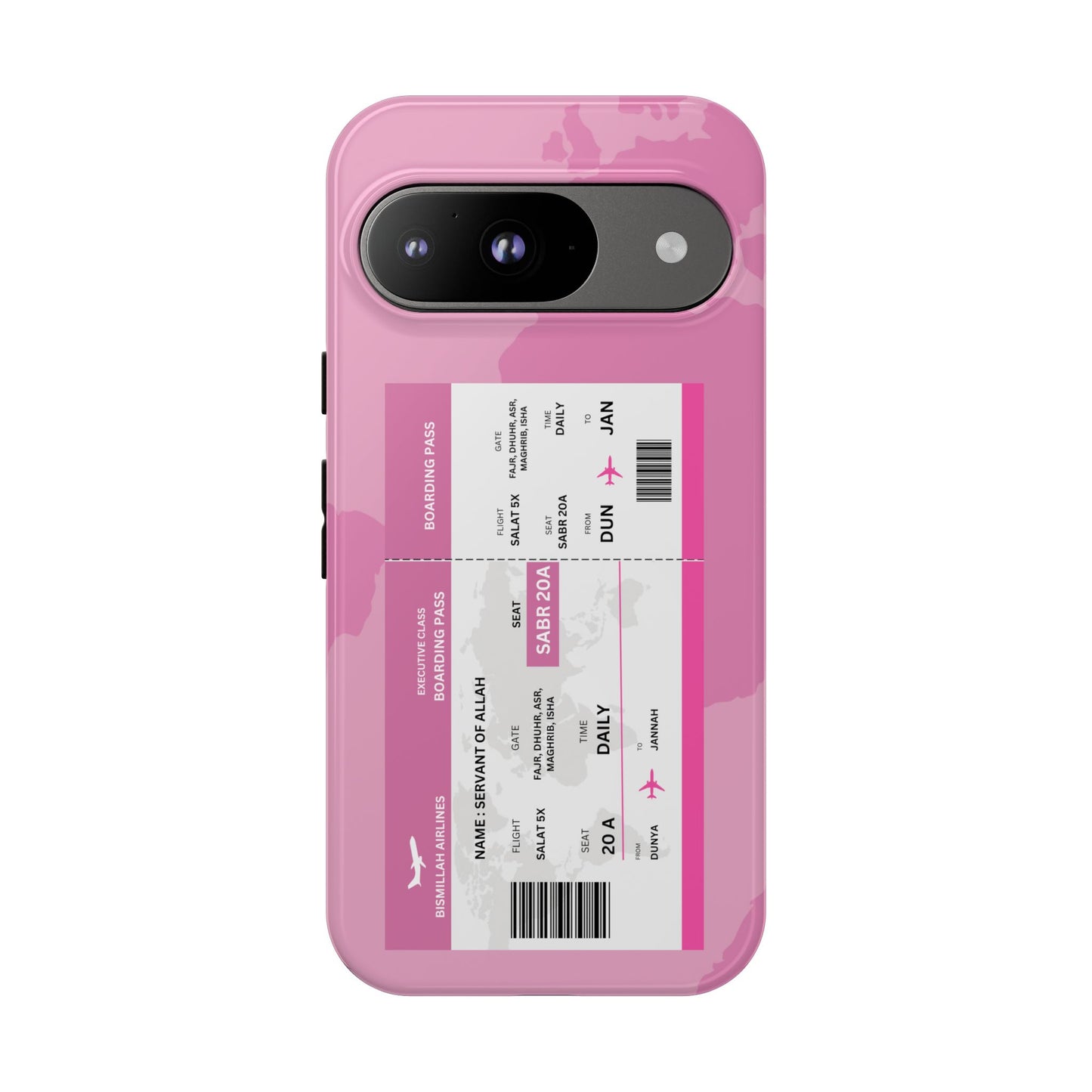 Servant of Allah Boarding Pass | Islamic Phone Case