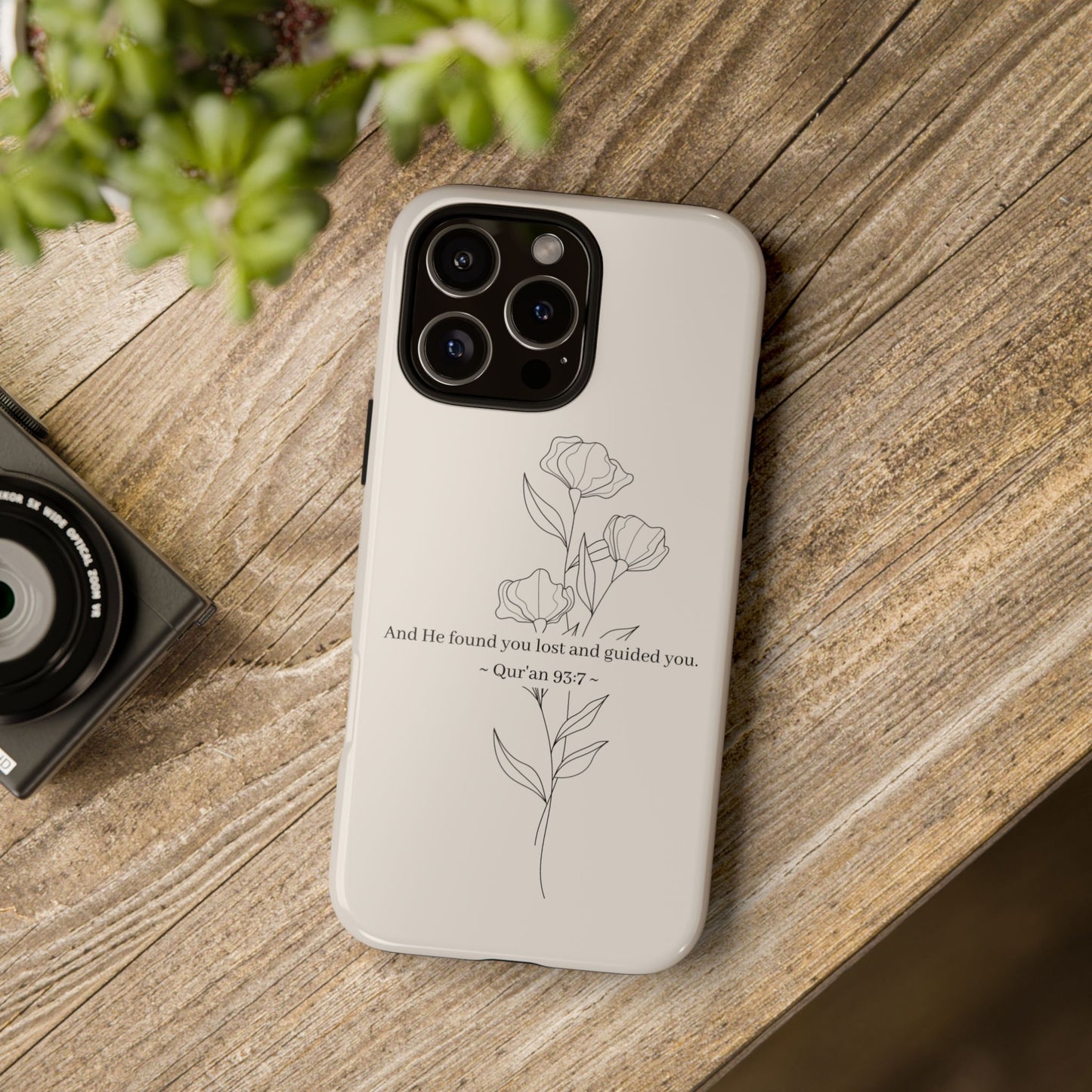 He Found You Lost | Quran Verse Phone Case