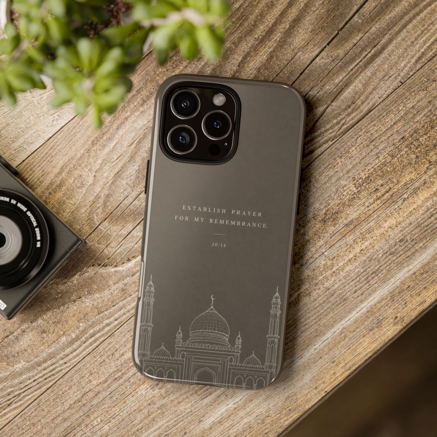 Establish Prayer Quran Verse Phone Case | Father’s Day Collection