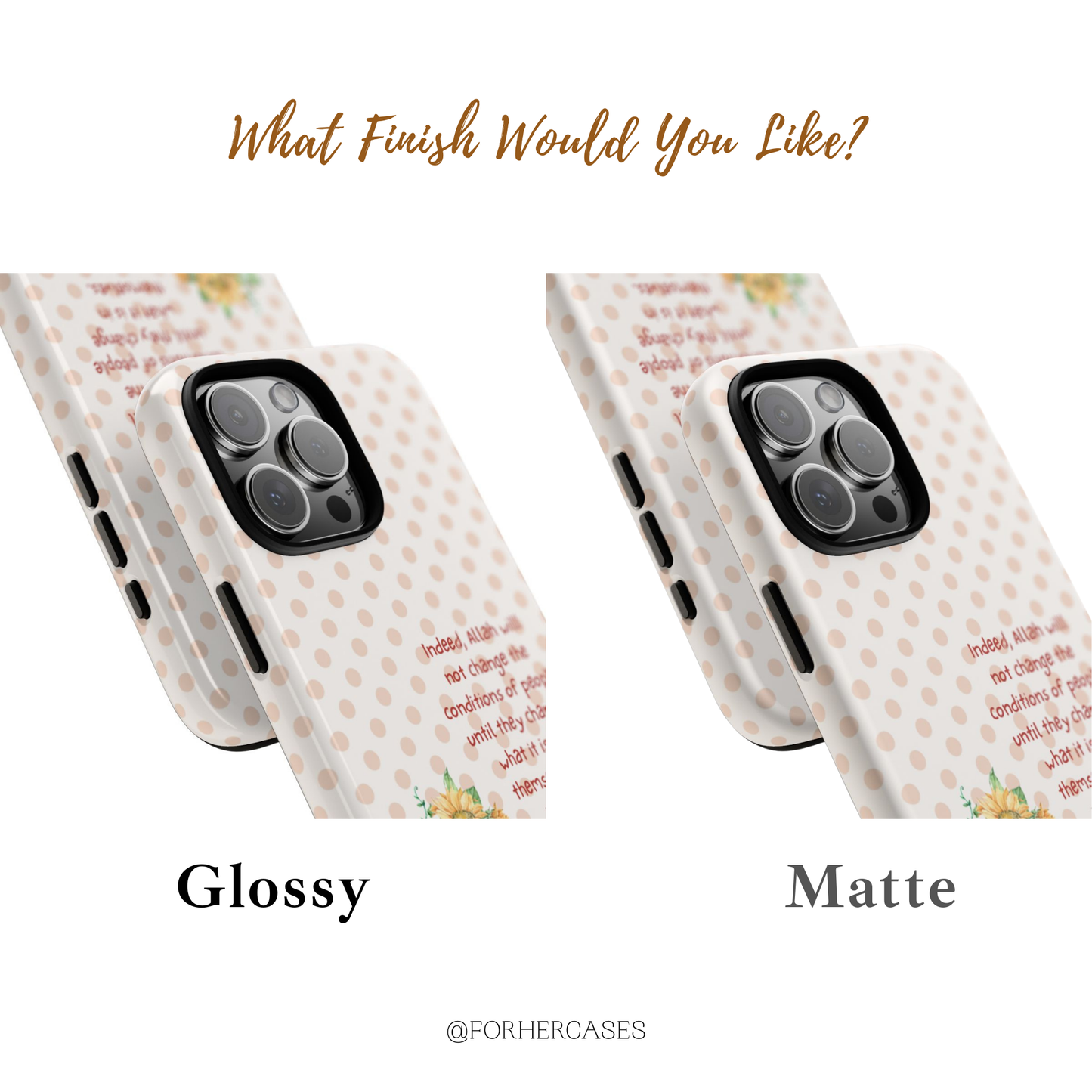 Change From Within | Cozy Muslimah Islamic Phone Case