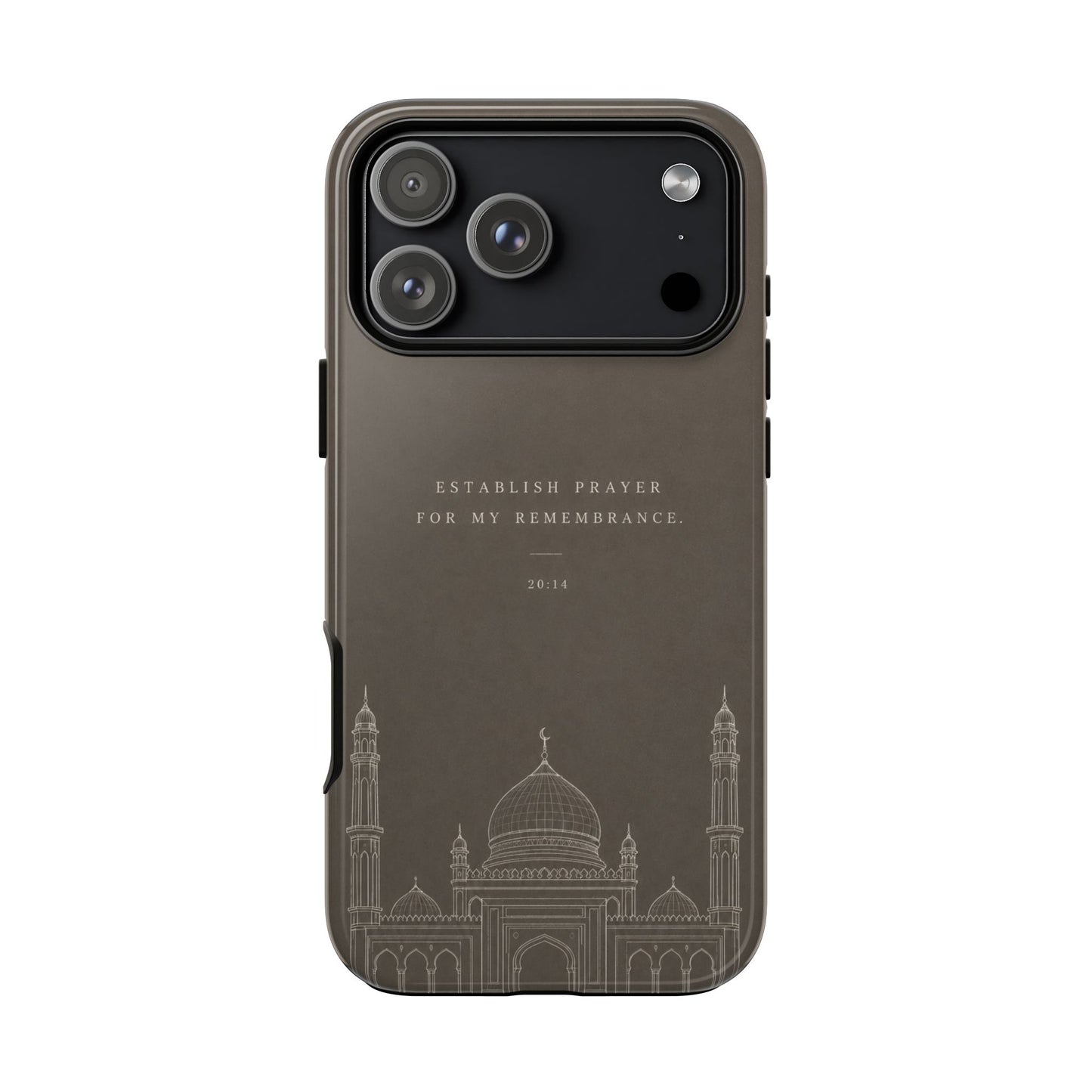 Establish Prayer Quran Verse Phone Case | Father’s Day Collection