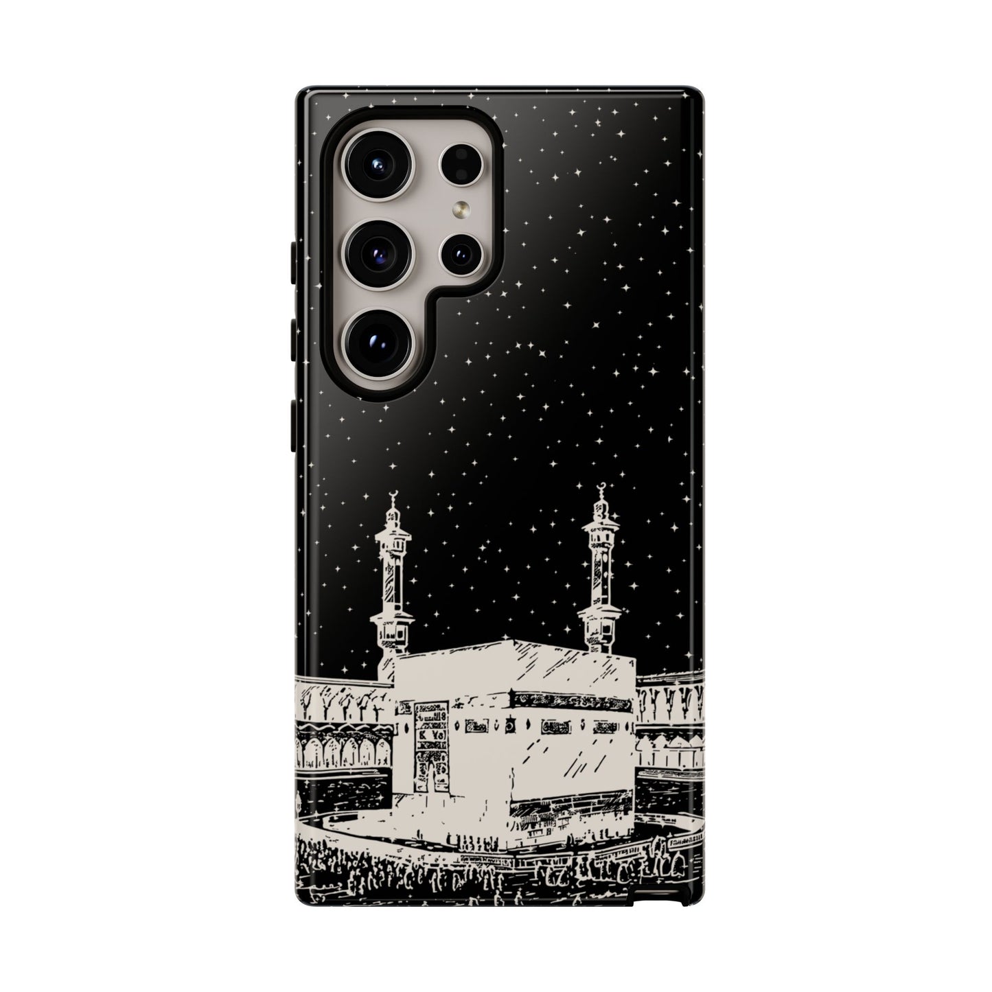 Under the night sky | Kaaba Phone Case