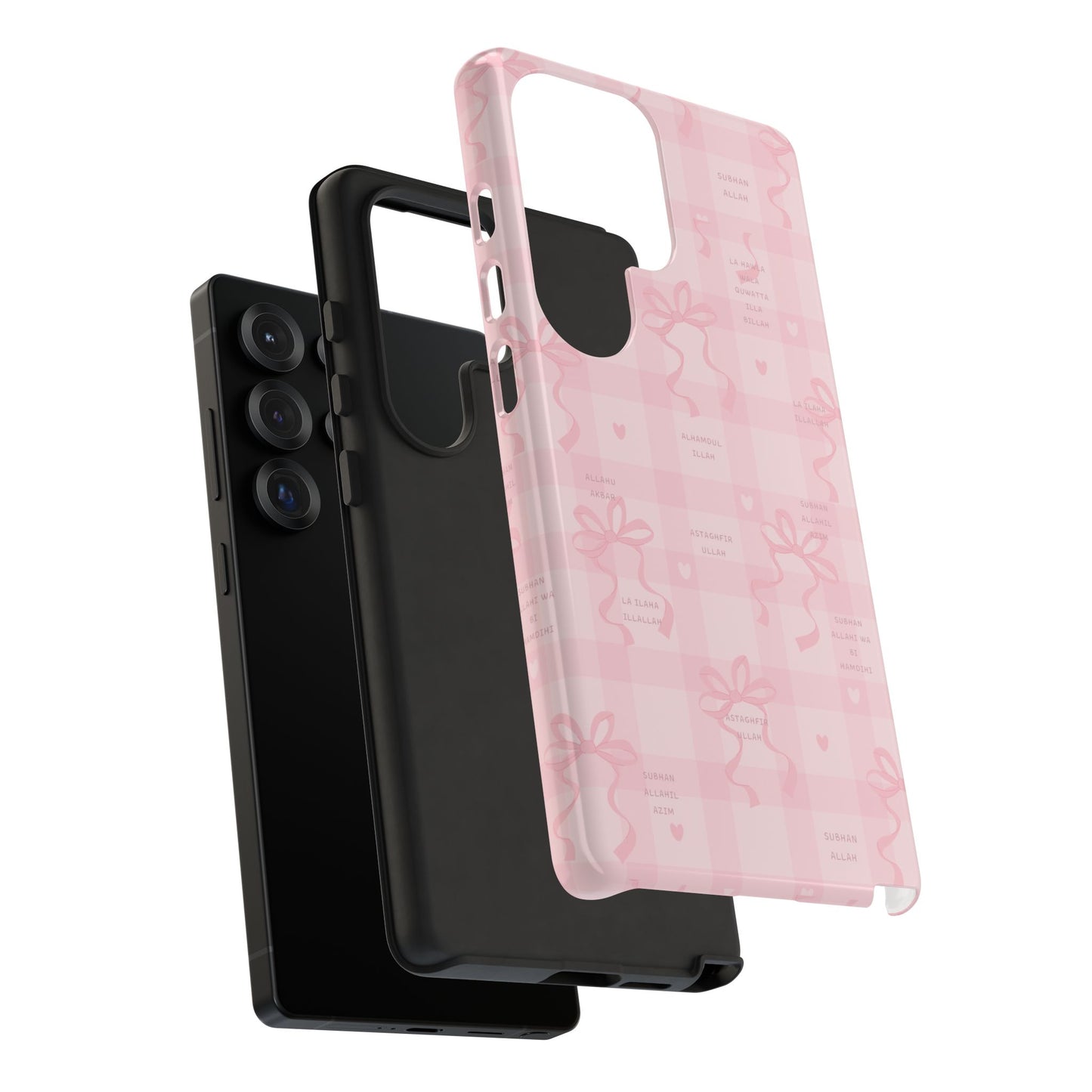 Pink Ribbon Dhikr Islamic Phone Case