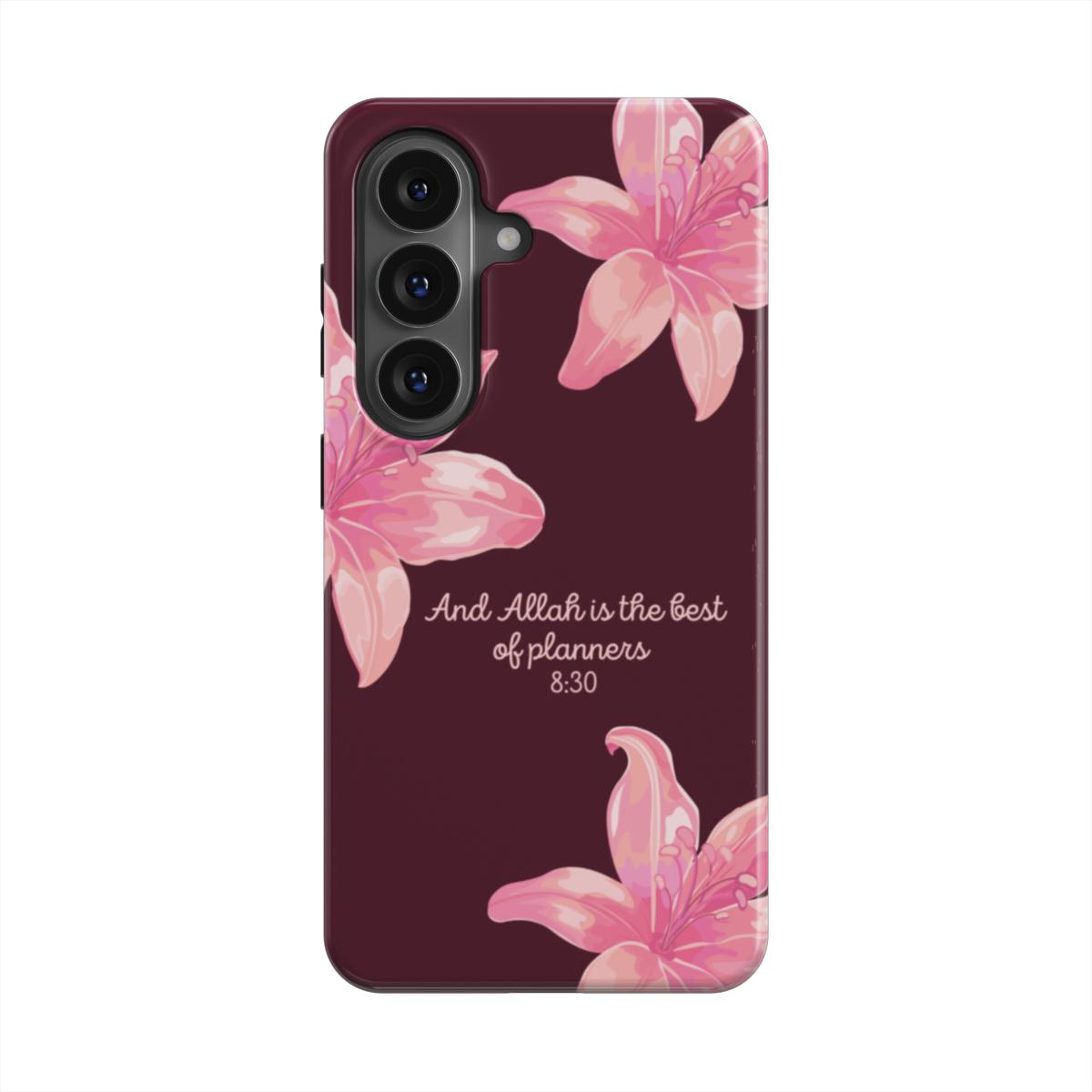 MagSafe Lily Flower Islamic Phone Case | Samsung Galaxy, Google Pixel