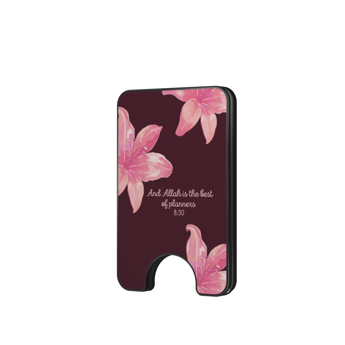 MagSafe Lily Flower Islamic phone wallet