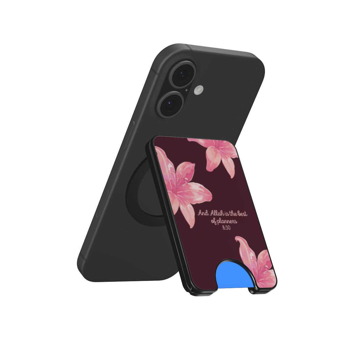 MagSafe Lily Flower Islamic phone wallet