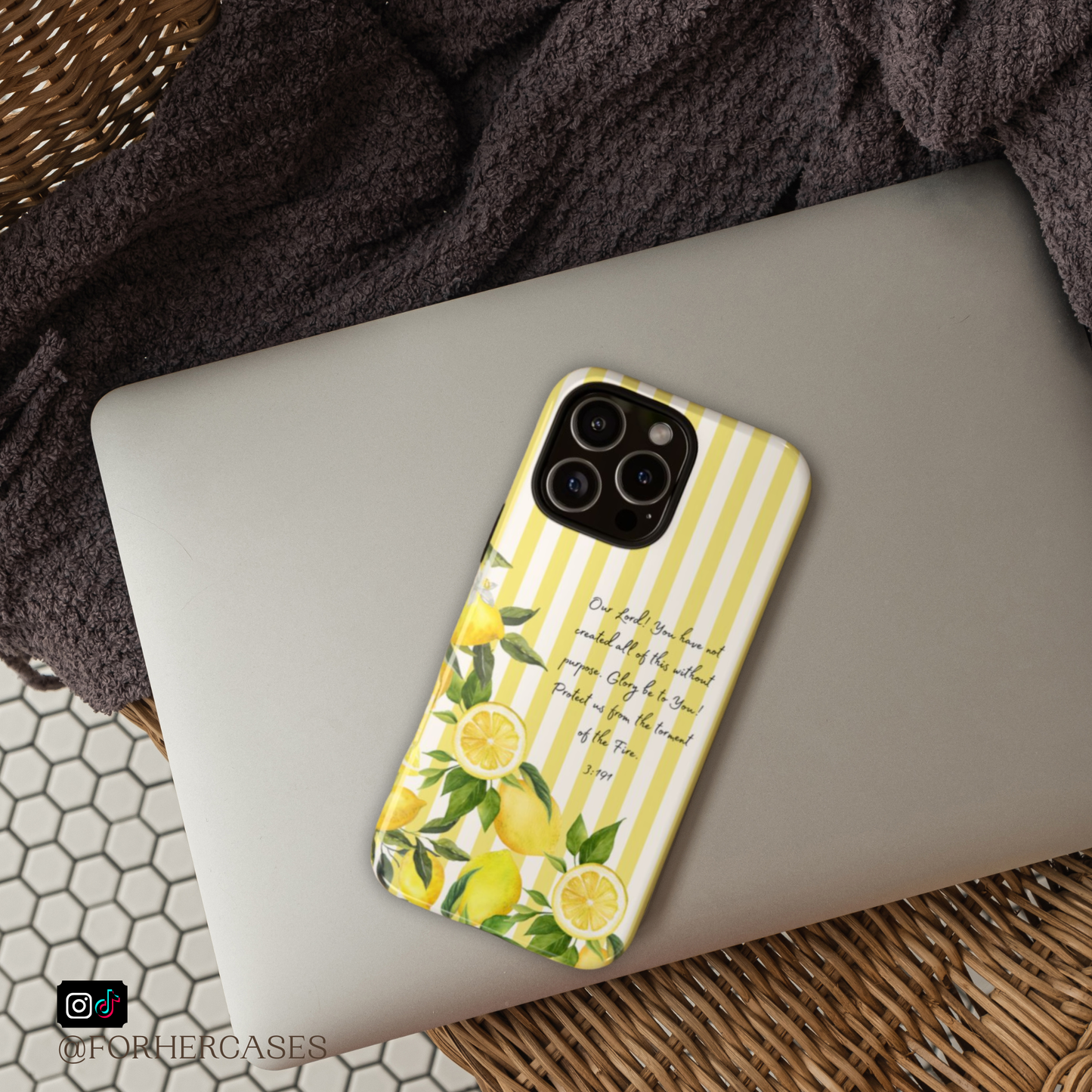 Reflection on Creation | Islamic Phone Case
