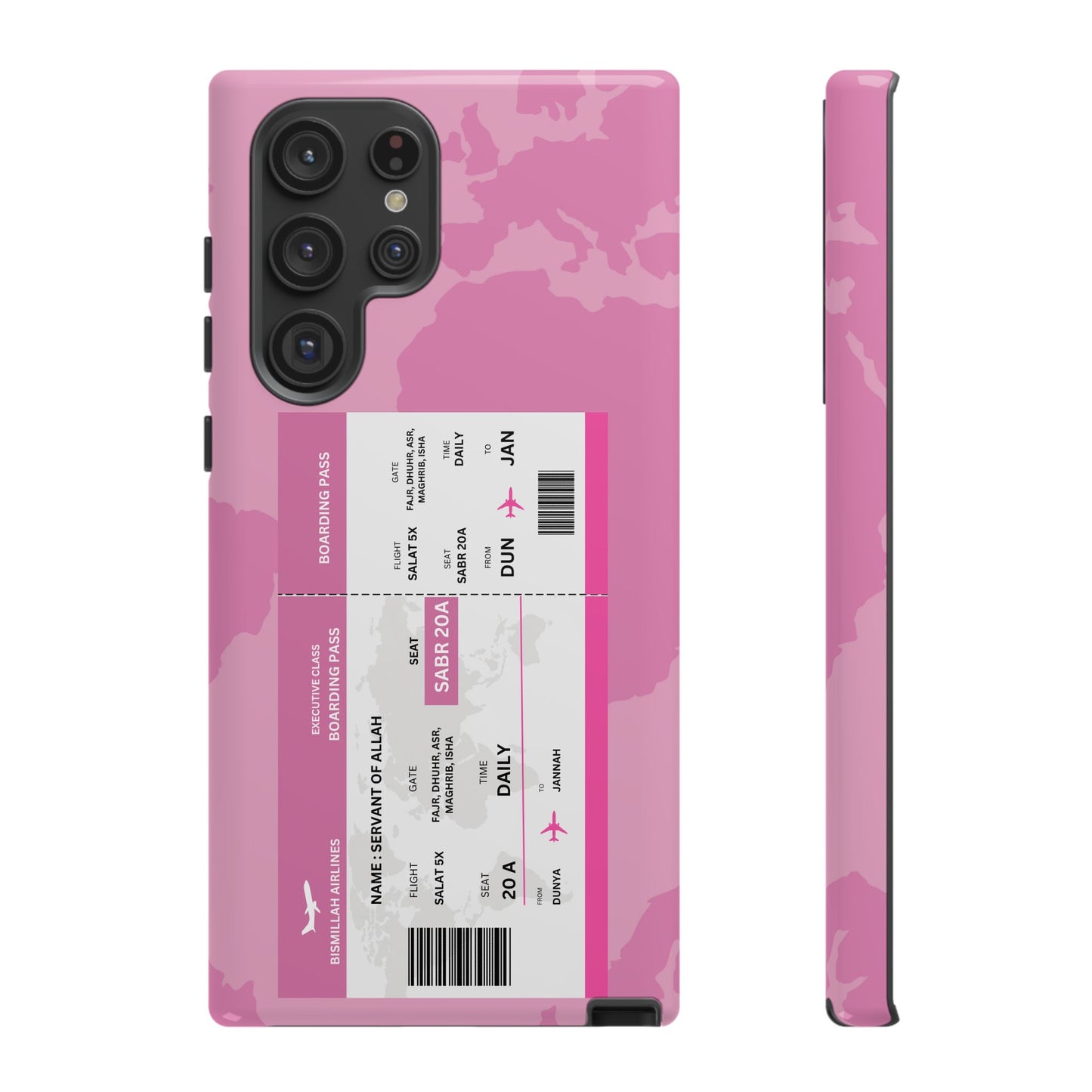 Servant of Allah Boarding Pass | Islamic Phone Case