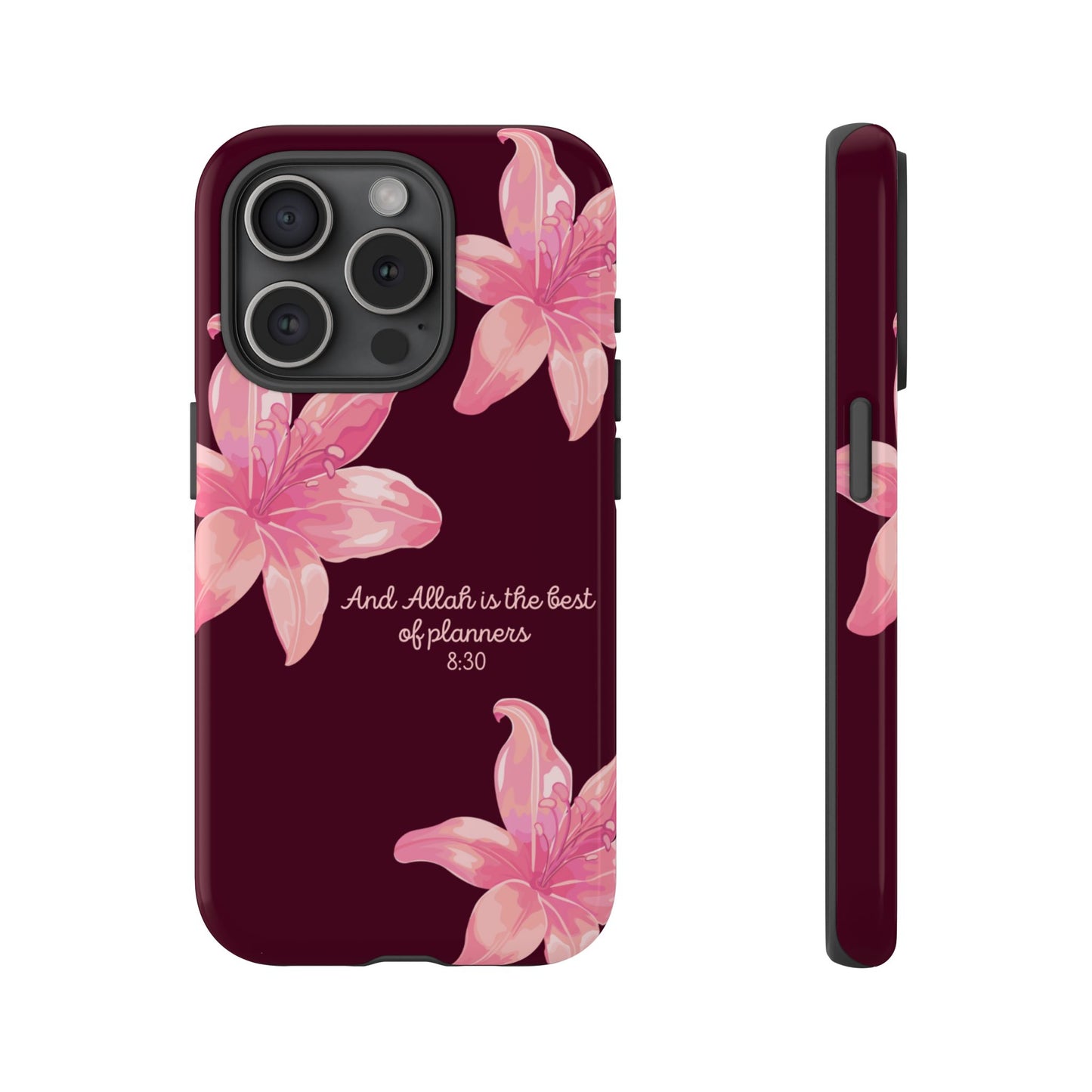 Lily Flower | Verses of Serenity Islamic Phone Case