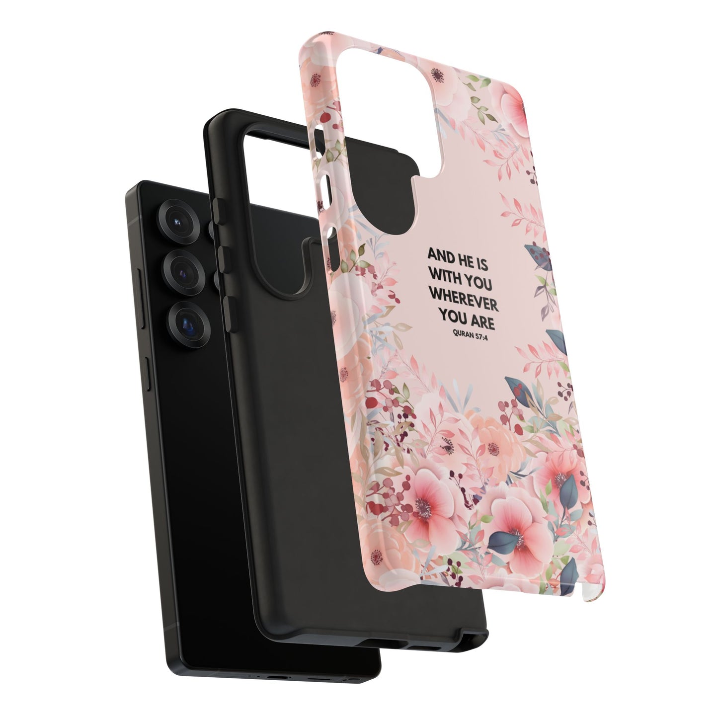 He Is With You | Blooming Reverts Phone Case