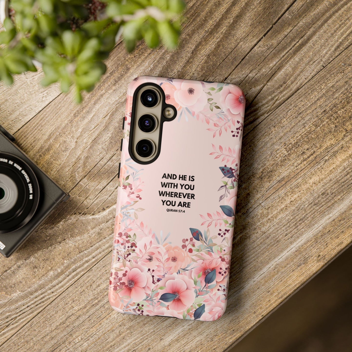 He Is With You | Blooming Reverts Phone Case