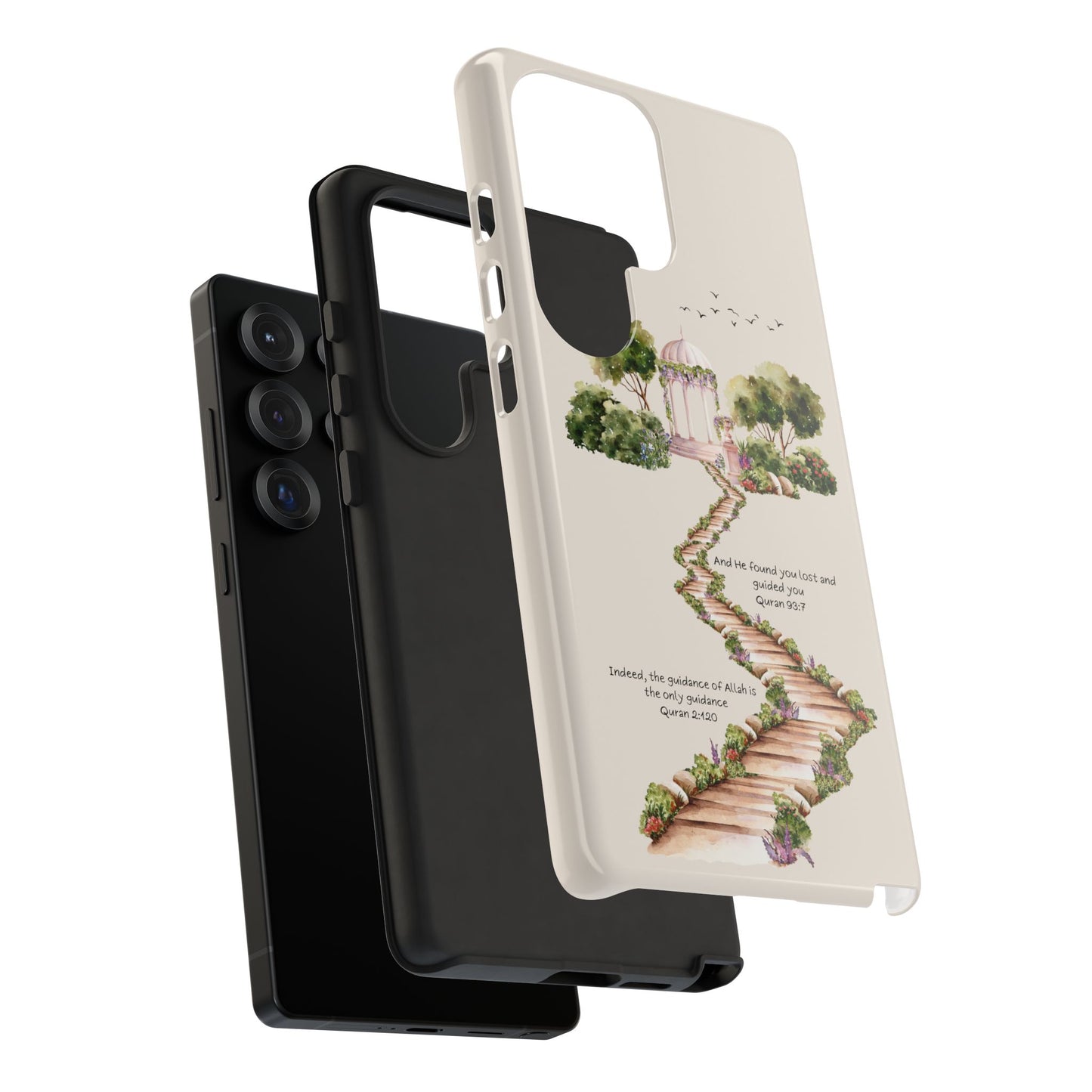 Guided by Allah | Verses of Serenity Islamic Phone Case