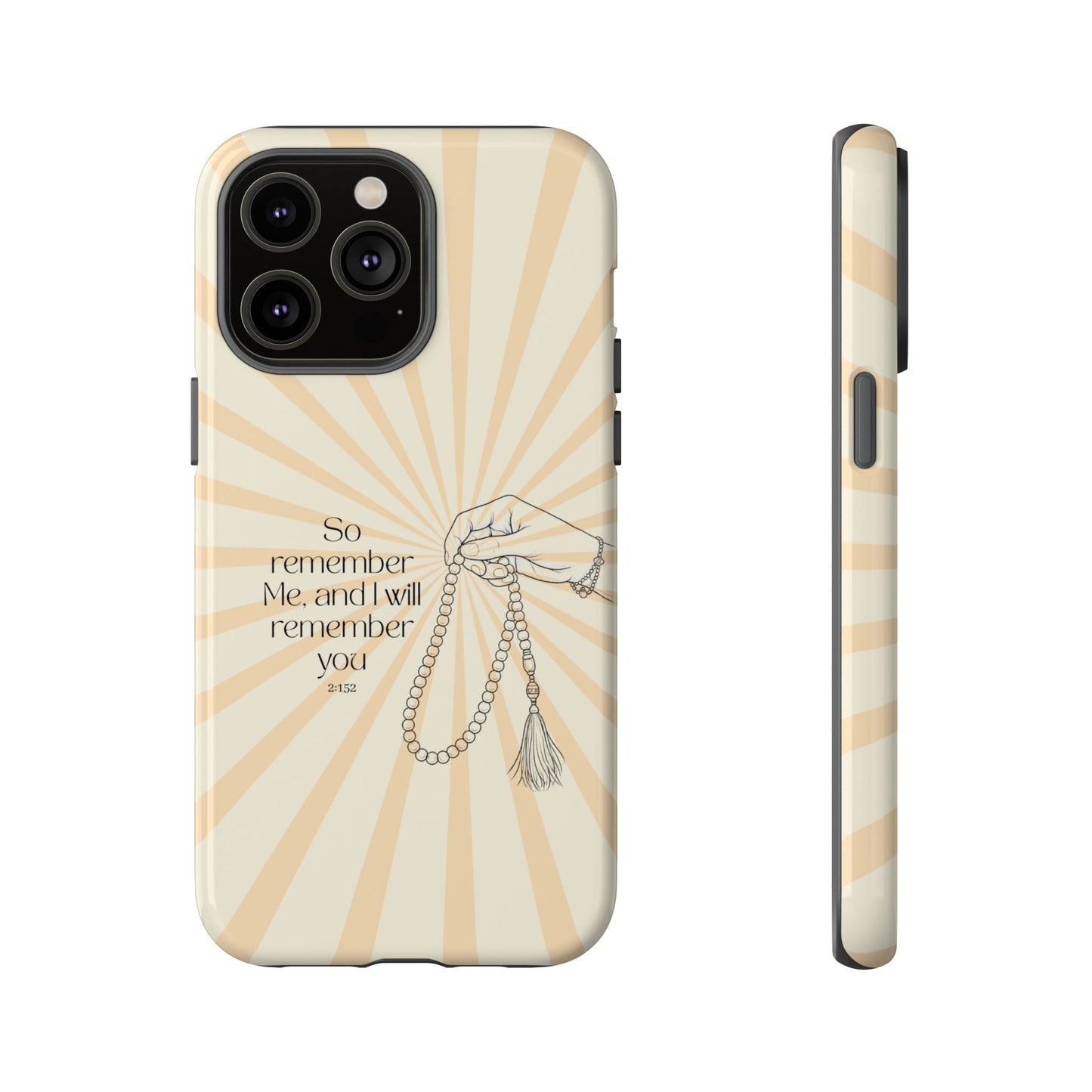 “So Remember Me” Quran Verse Islamic Phone Case